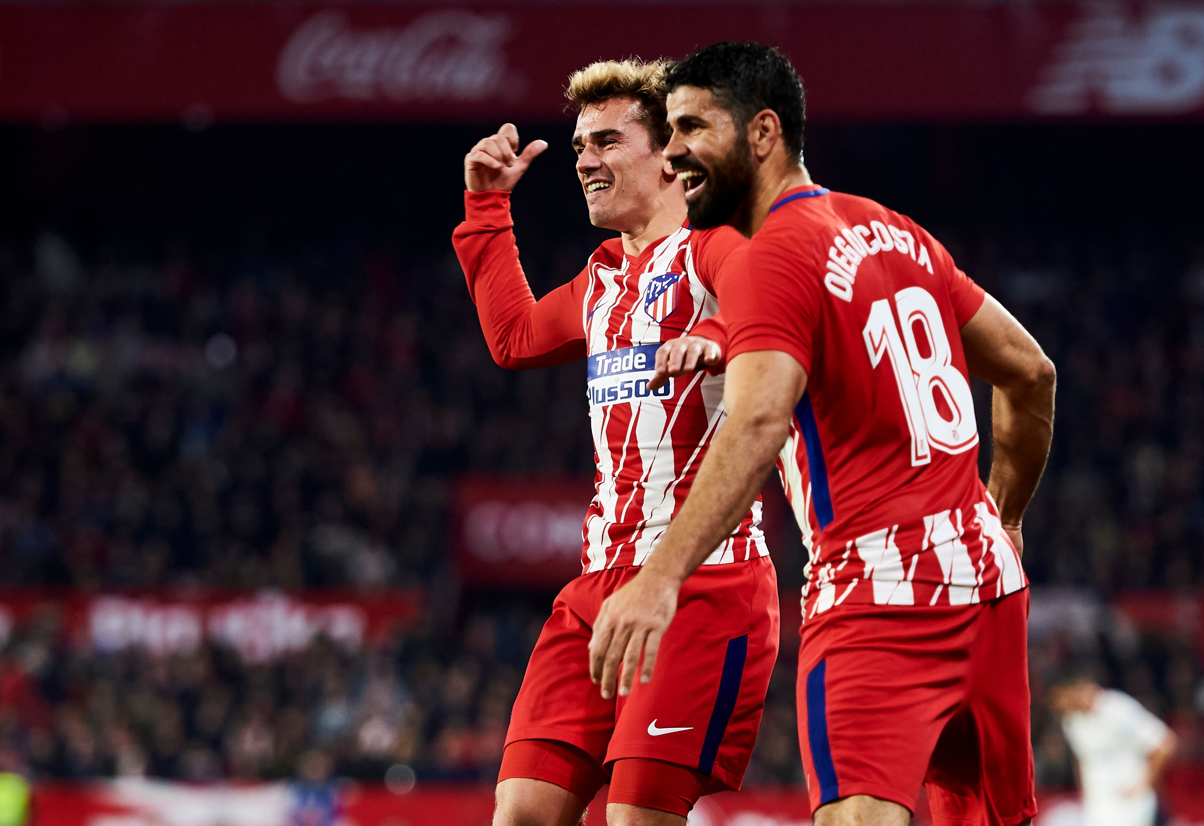 Antoine Griezmann & Diego Costa
