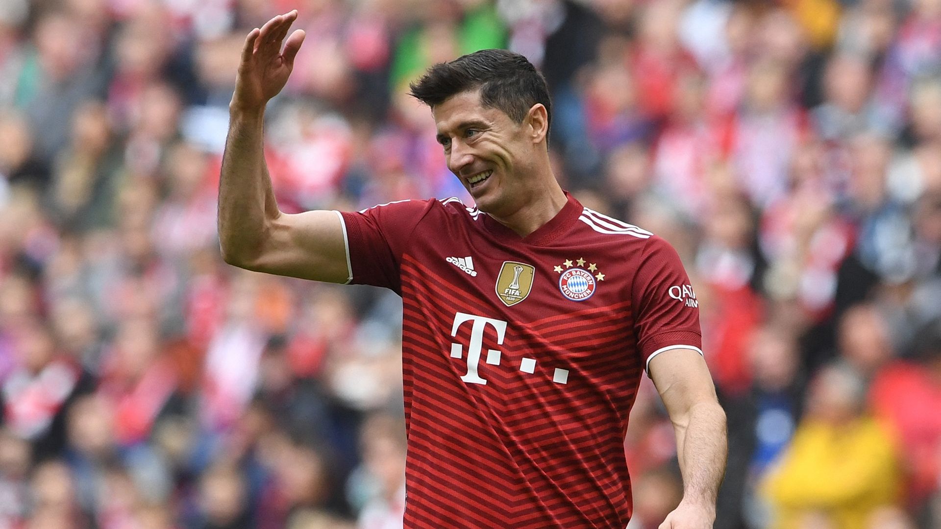 Robert Lewandowski Bayern Munich Goal50 SLIDELIST
