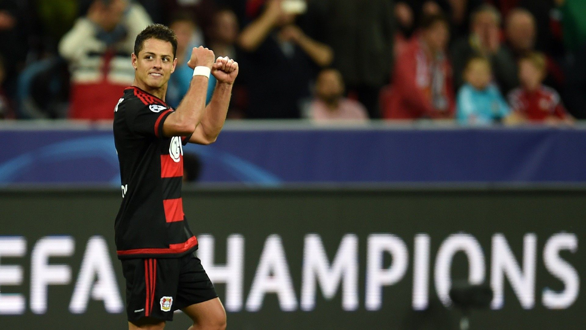 Chicharito Bayer Leverkusen 2015