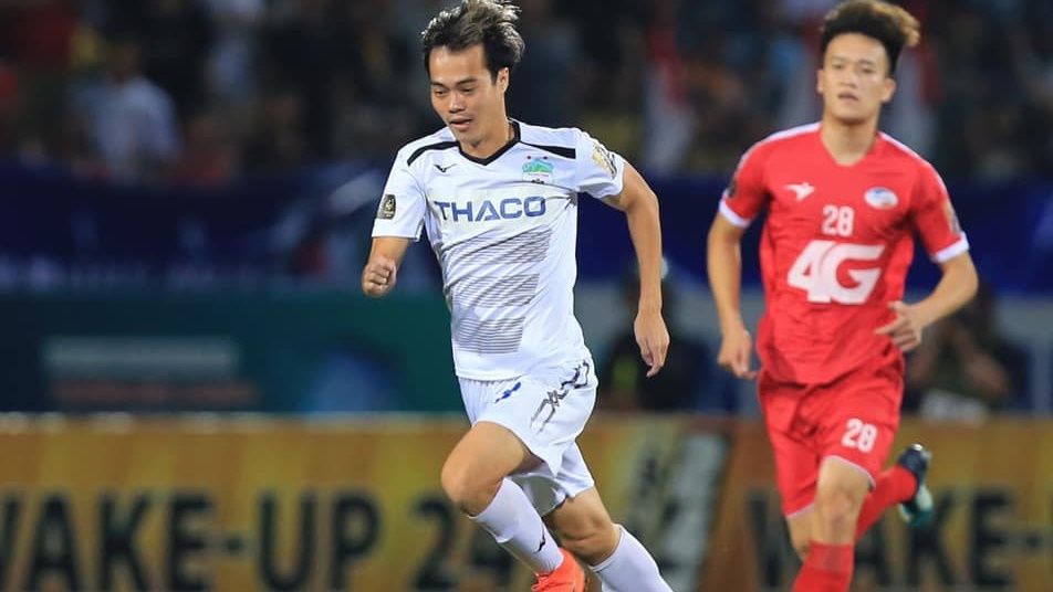 Nguyen Van Toan vs Nguyen Hoang Duc Viettel vs HAGL Round 9 V.League 2019