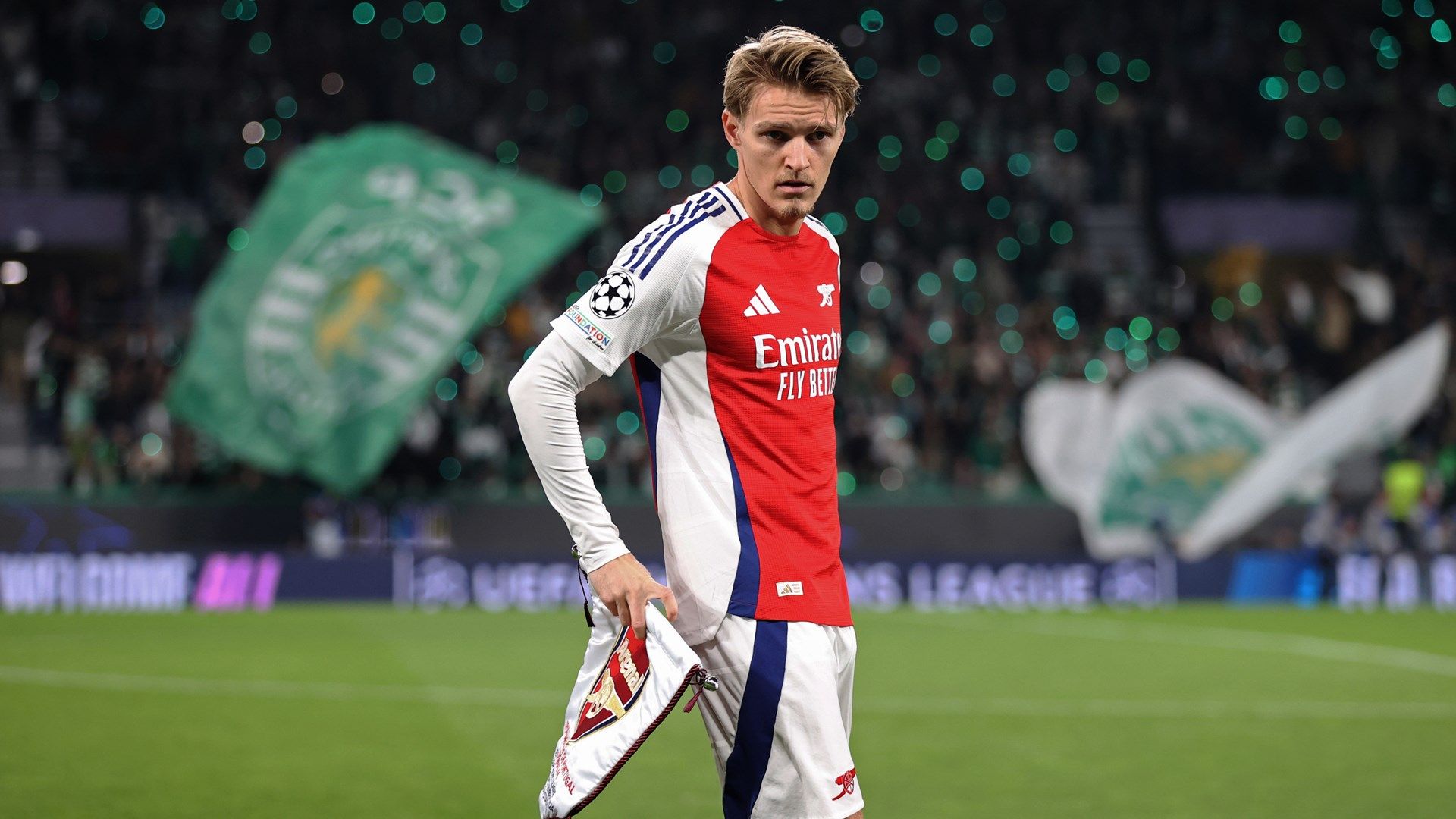 Martin Odegaard Arsenal Sporting CP Champions League 2024-25