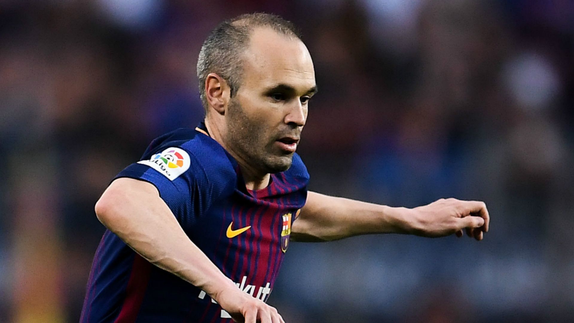 Andres Iniesta Barcelona 2017-18
