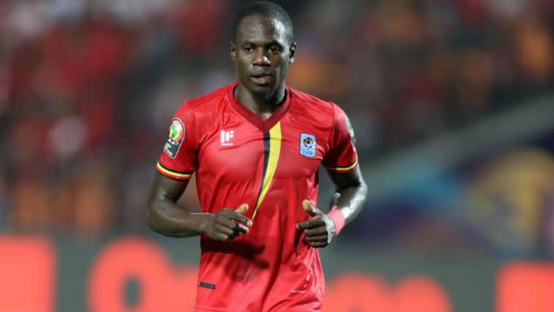 Farouk Miya of Uganda Cranes.