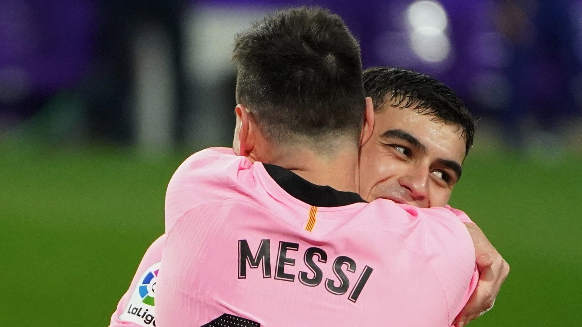 Lionel Messi Pedri Barcelona