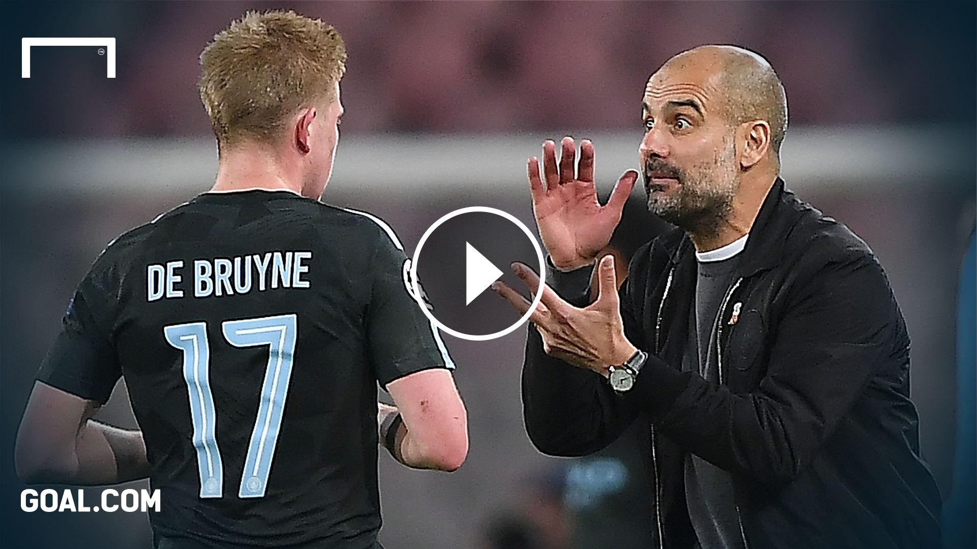 Pep De Bruyne Playbutton