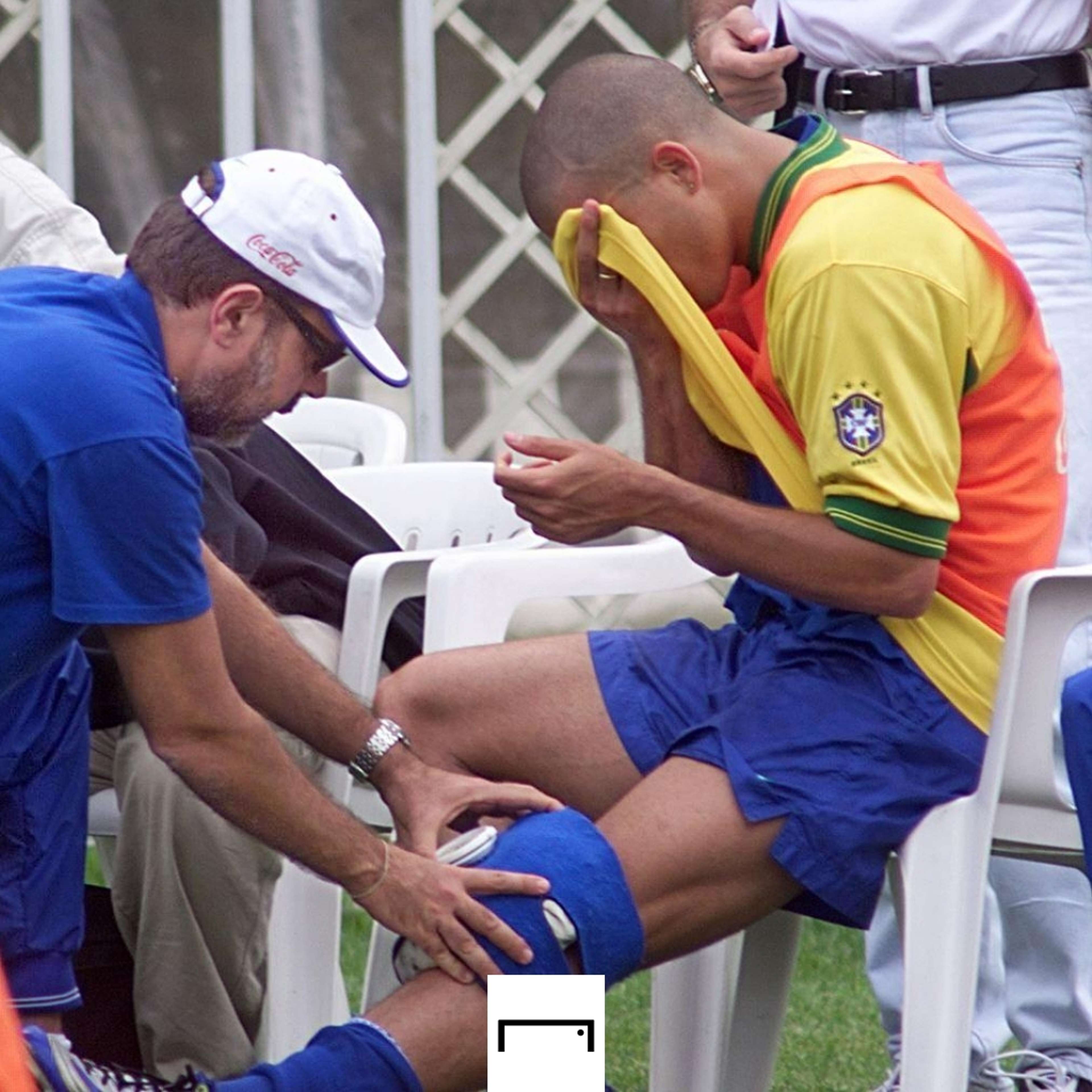 Ronaldo Brazil injury training GFX