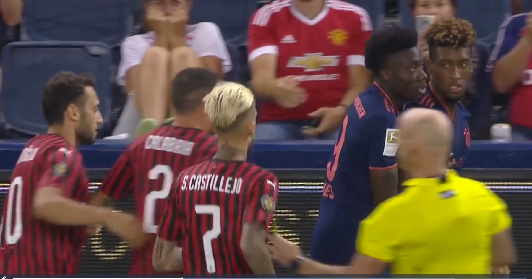 Kingsley Coman Bayern Munchen Milan ICC 2019