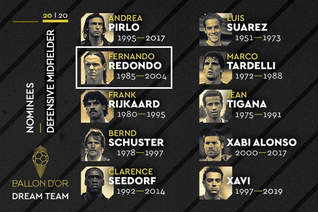 레돈도 발롱도르 드림팀 후보