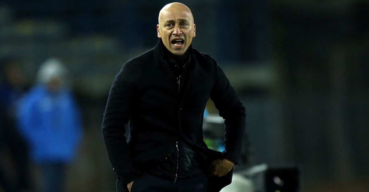 Eugenio Corini Empoli Palermo Serie A 07012017