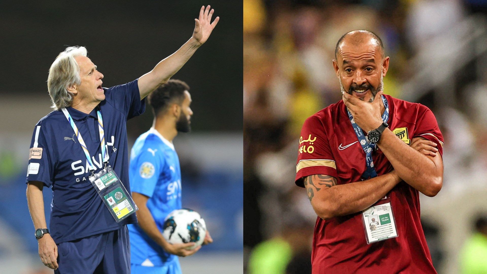 Jorge Jesus Nuno Santo Hilal Ittihad SPL 2023-2024