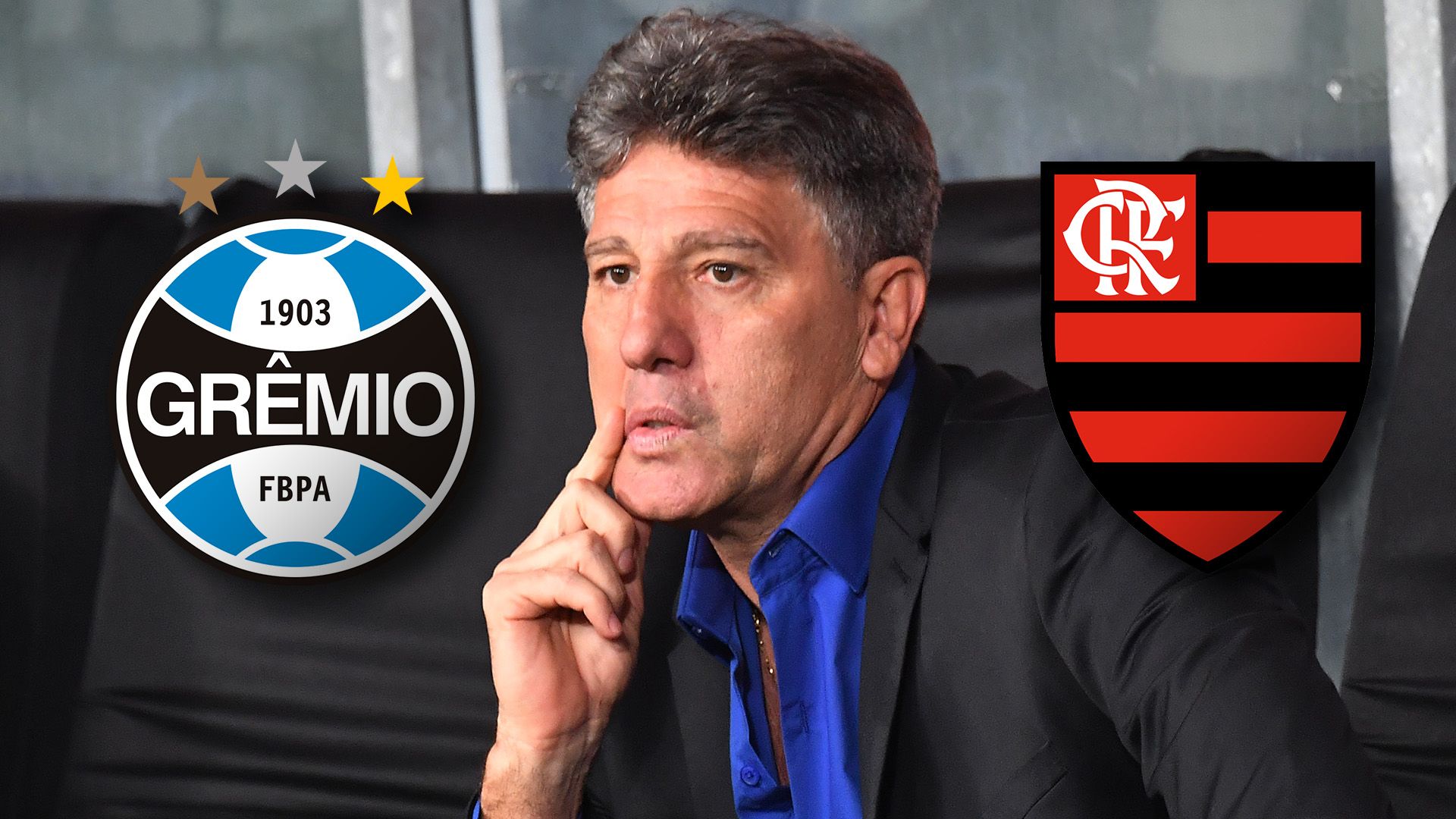 GFX Renato Gaúcho Grêmio Flamengo