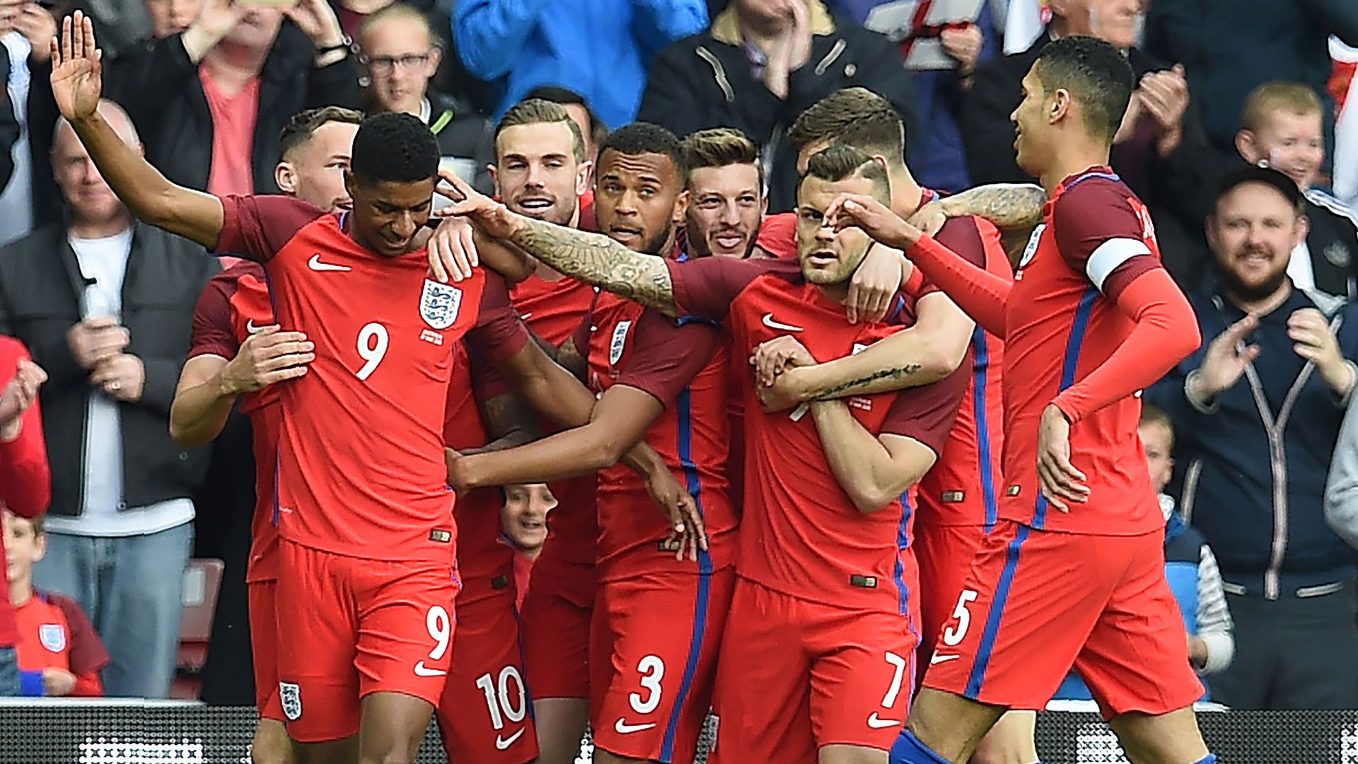 Marcus Rashford England Nationalmannschaft 05272016