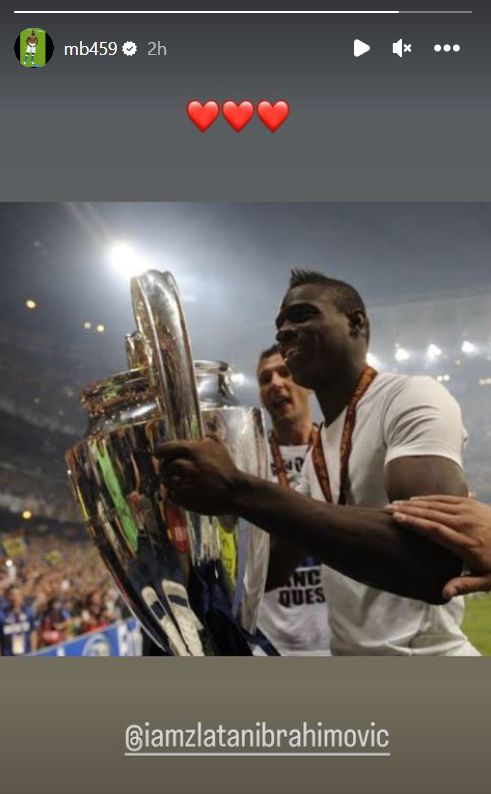 Mario Balotelli Zlatan Ibrahimovic