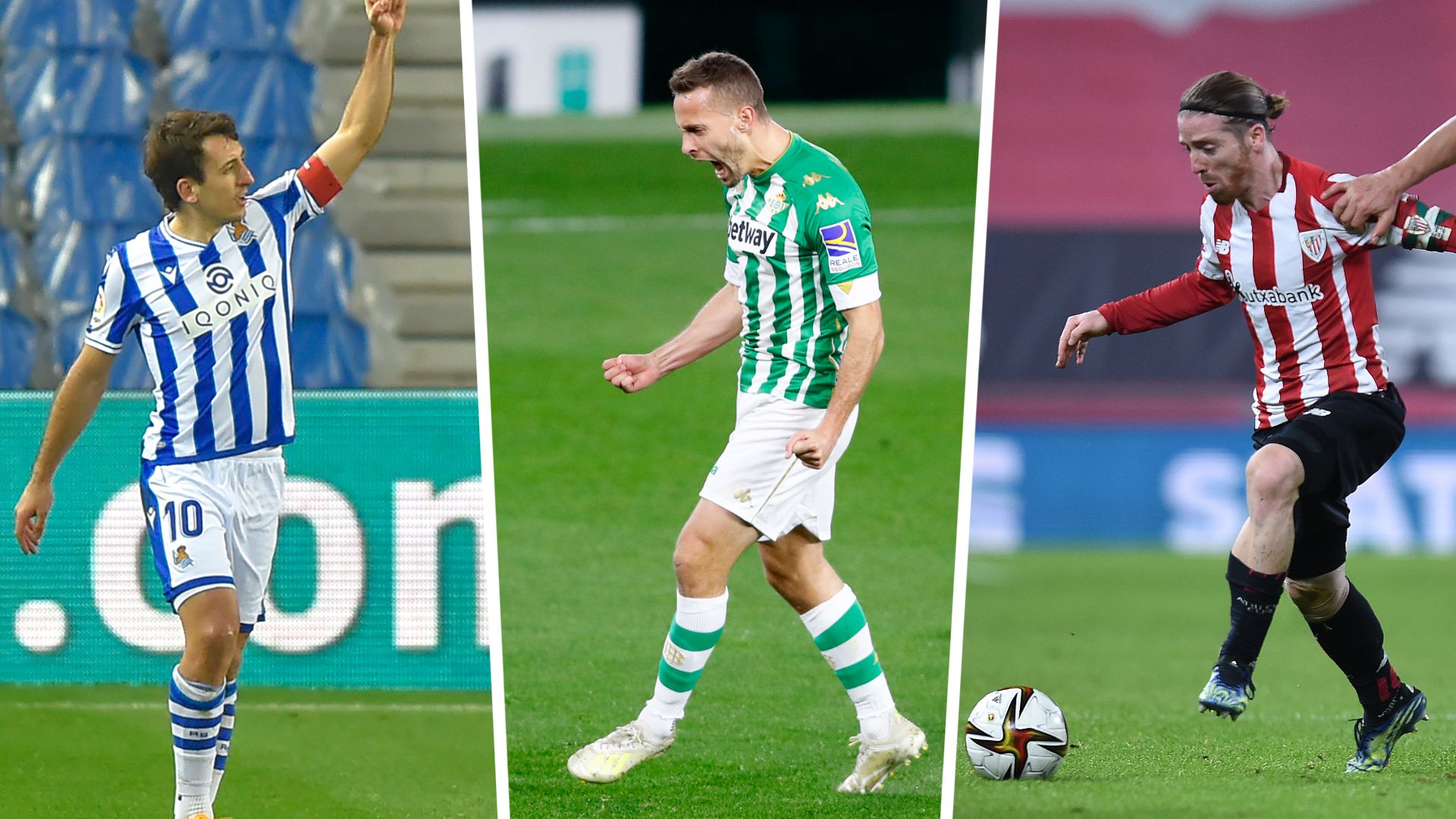 Oyarzabal Real Sociedad Canales Betis Muniain Athletic