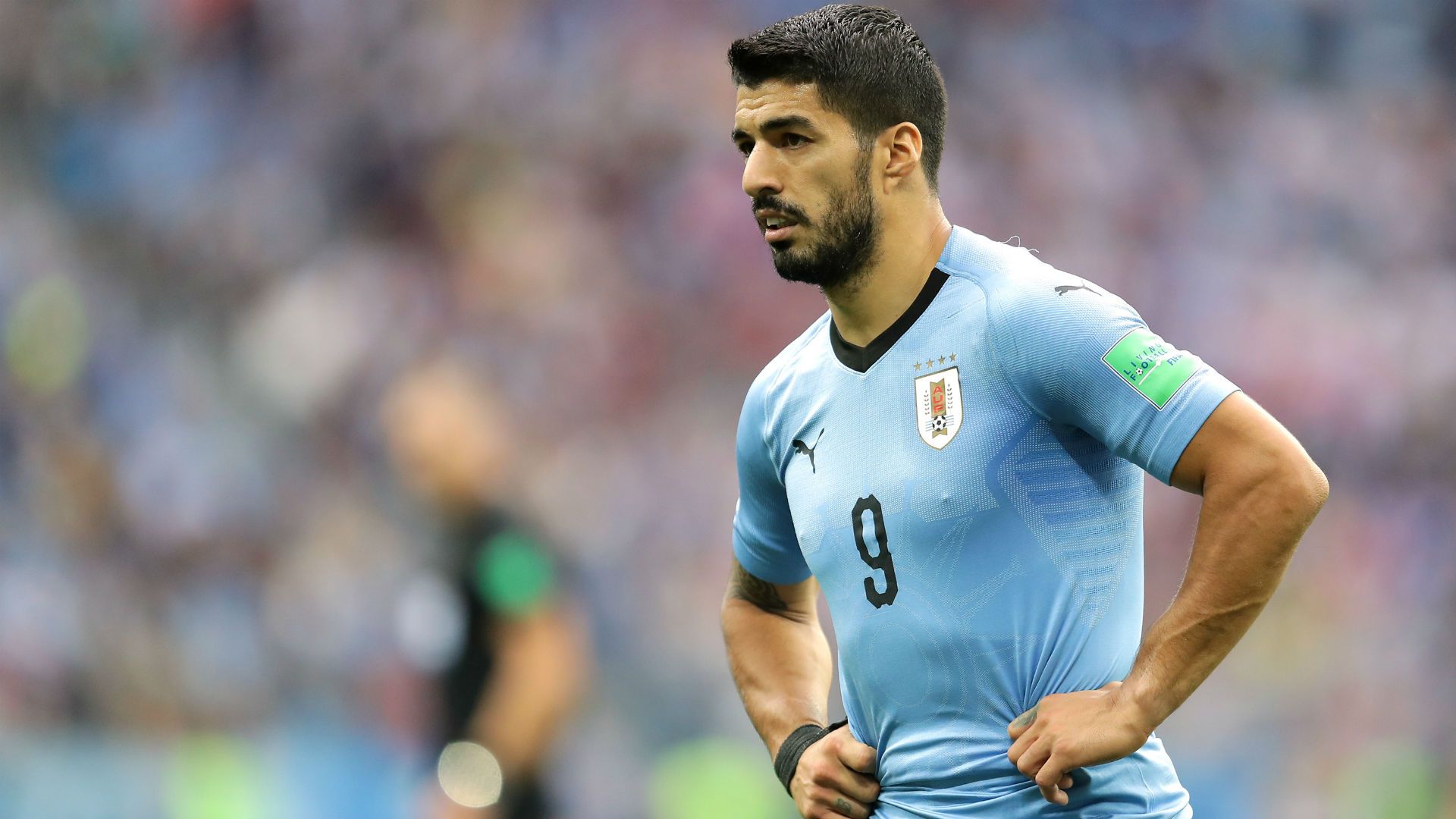 Luis Suarez Uruguay France World Cup 06072018