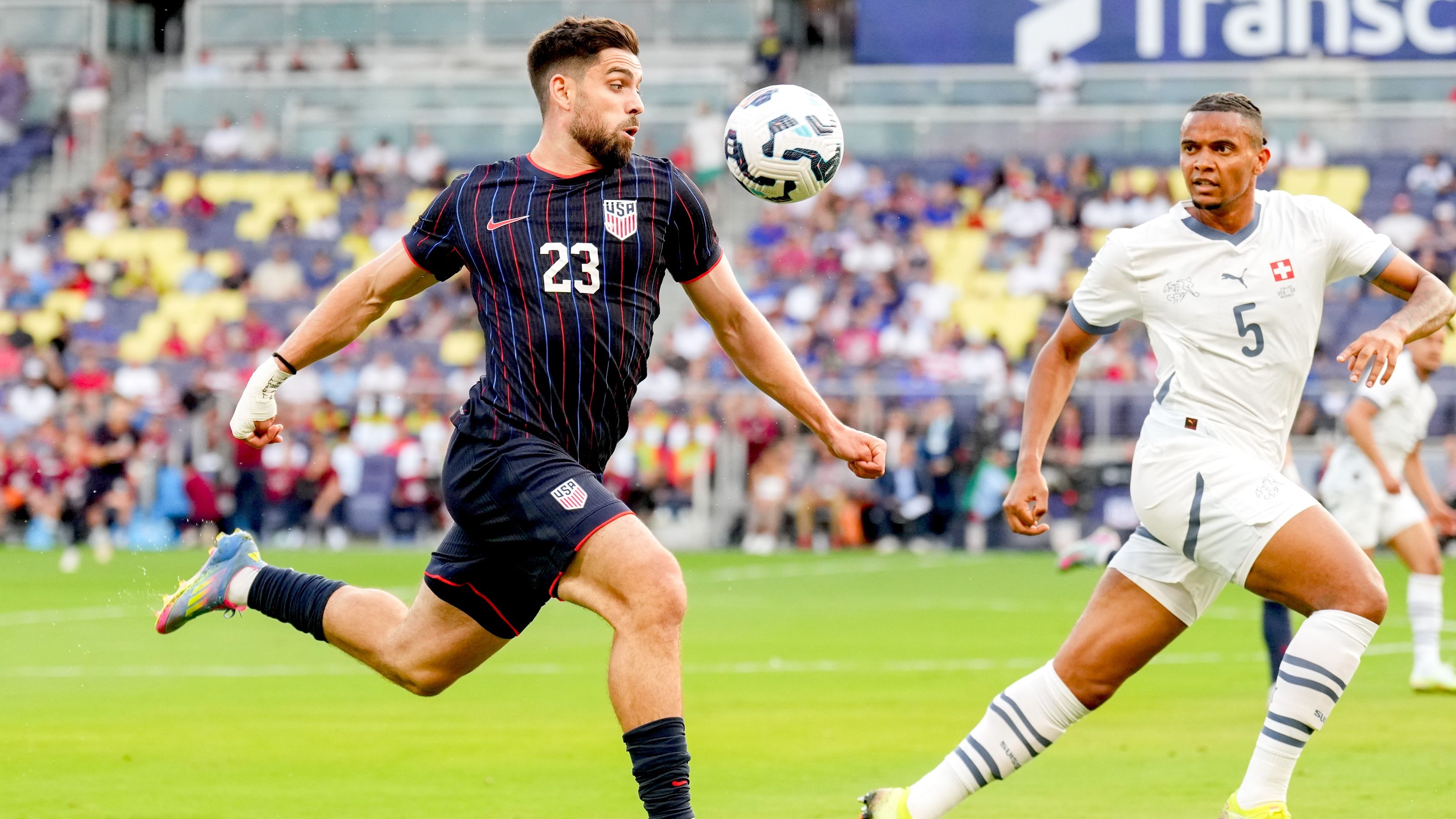 Brian White USMNT vs Switzerland