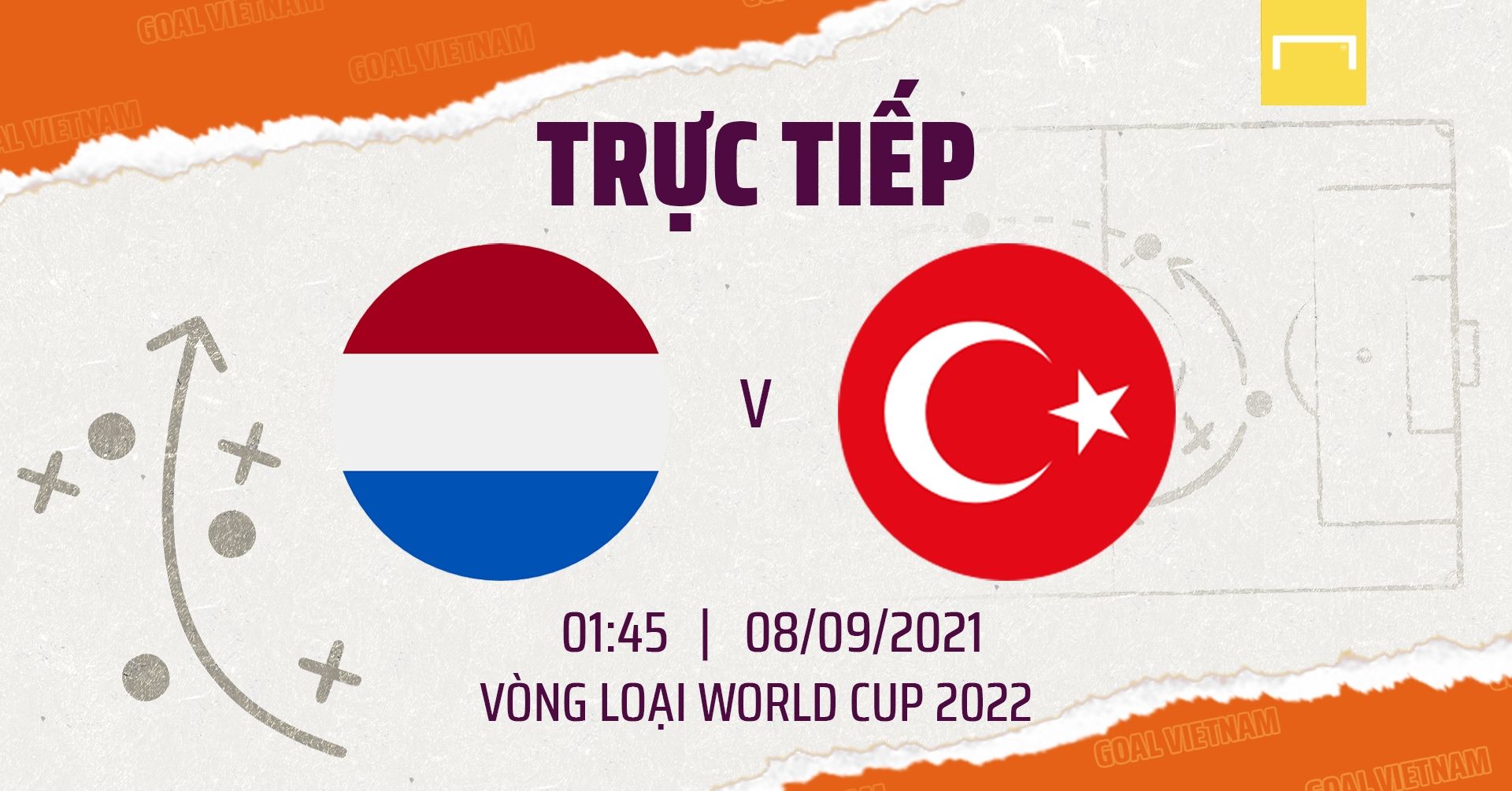 Live Netherlands vs Turkey