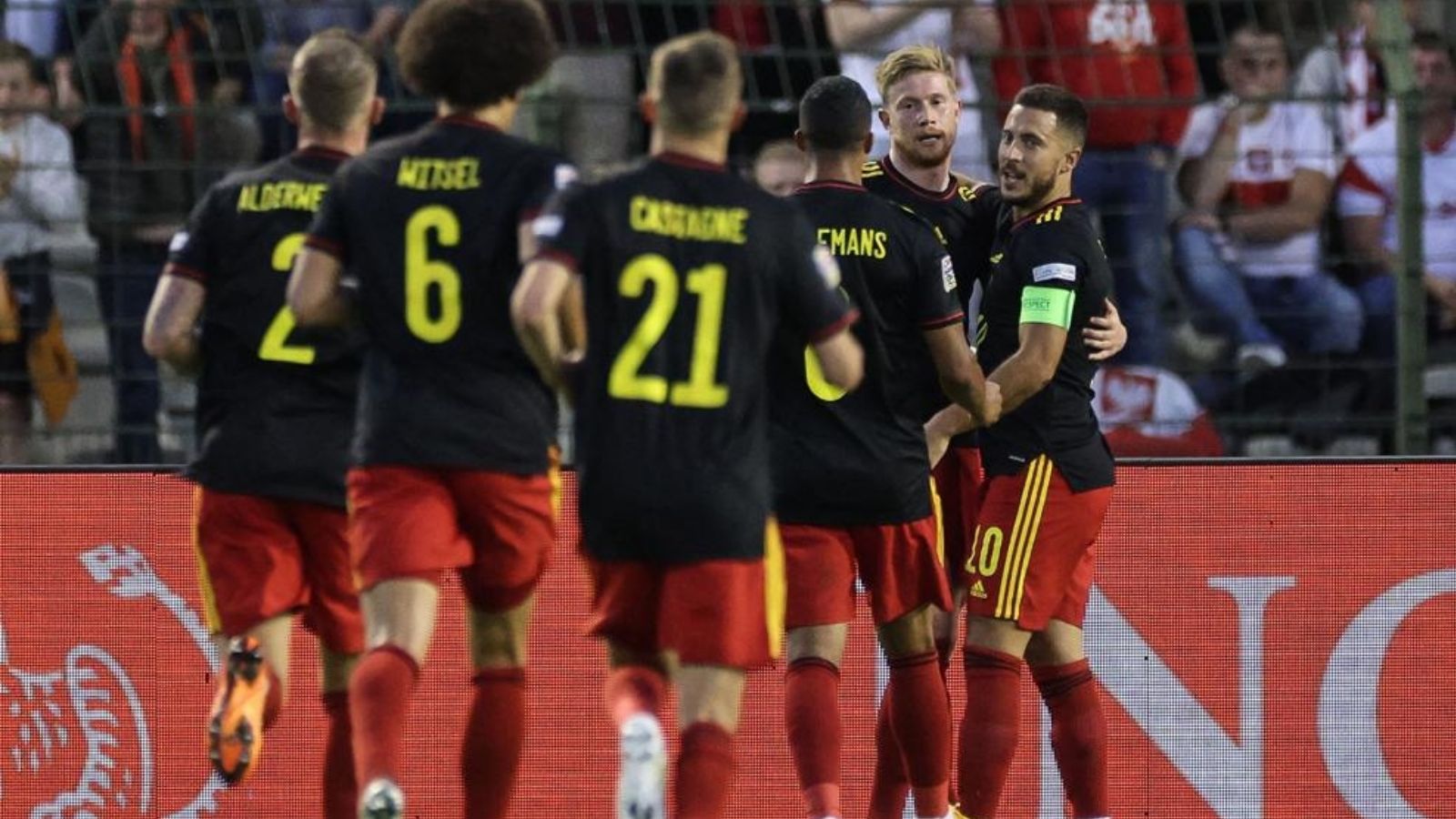 Bélgica vs. Polonia