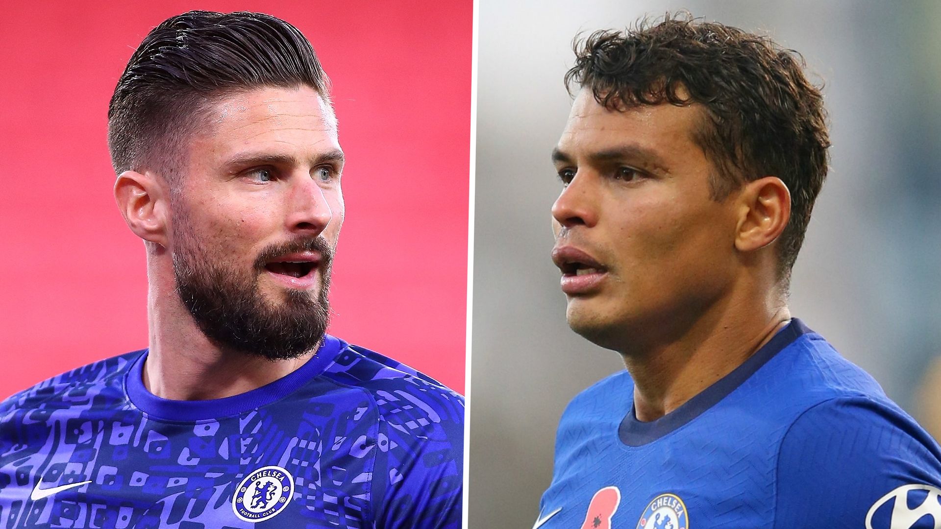 Giroud Thiago Silva Chelsea 2021