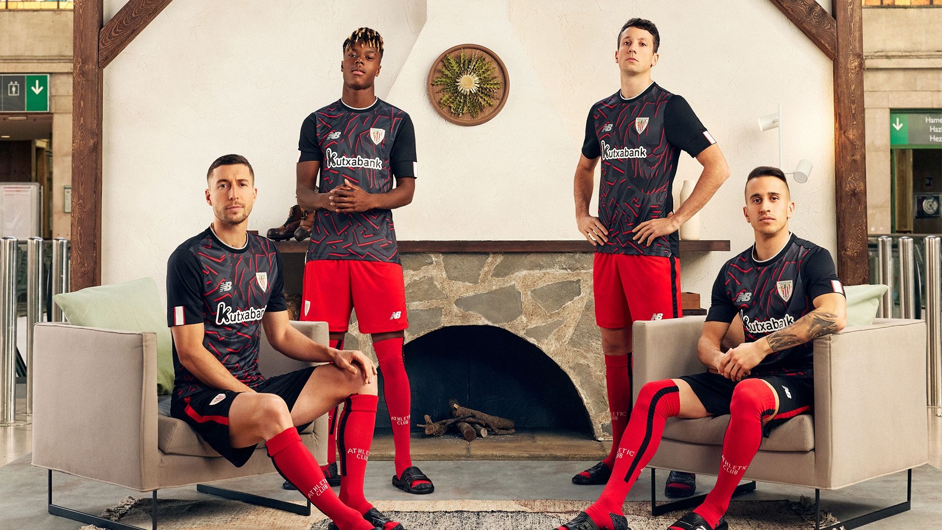 Athletic Bilbao’s group kit