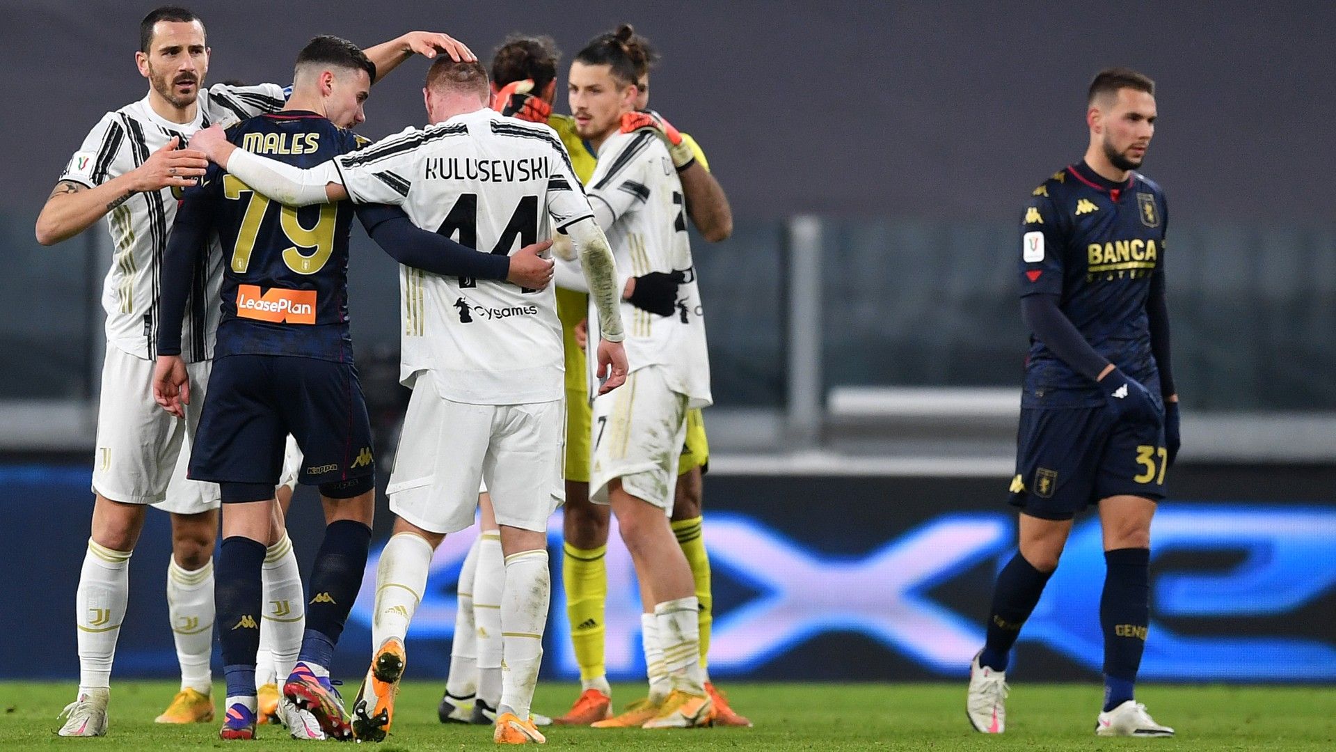 Darian Males Juventus Genoa Coppa Italia