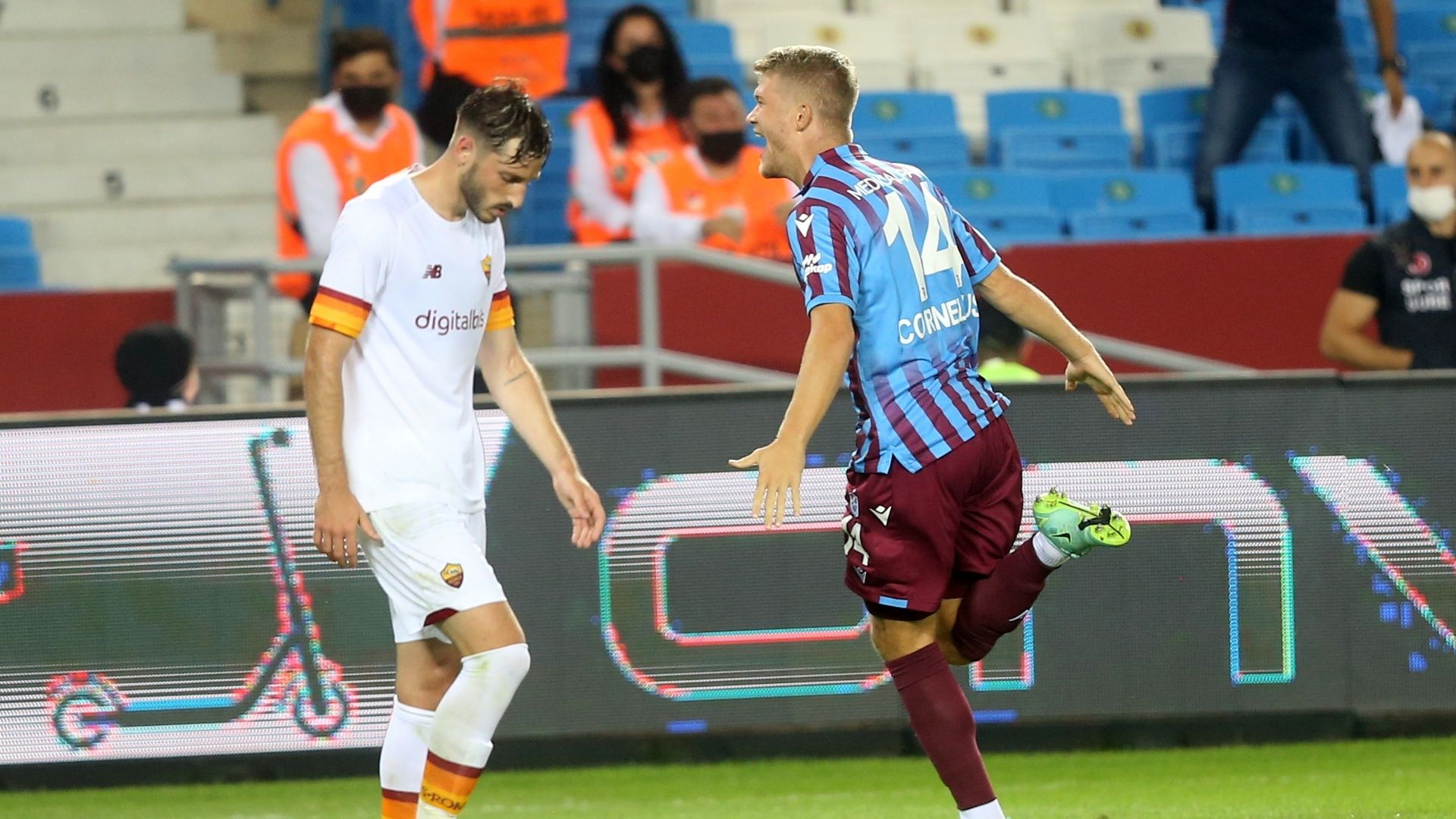 Andreas Cornelius Trabzonspor Roma