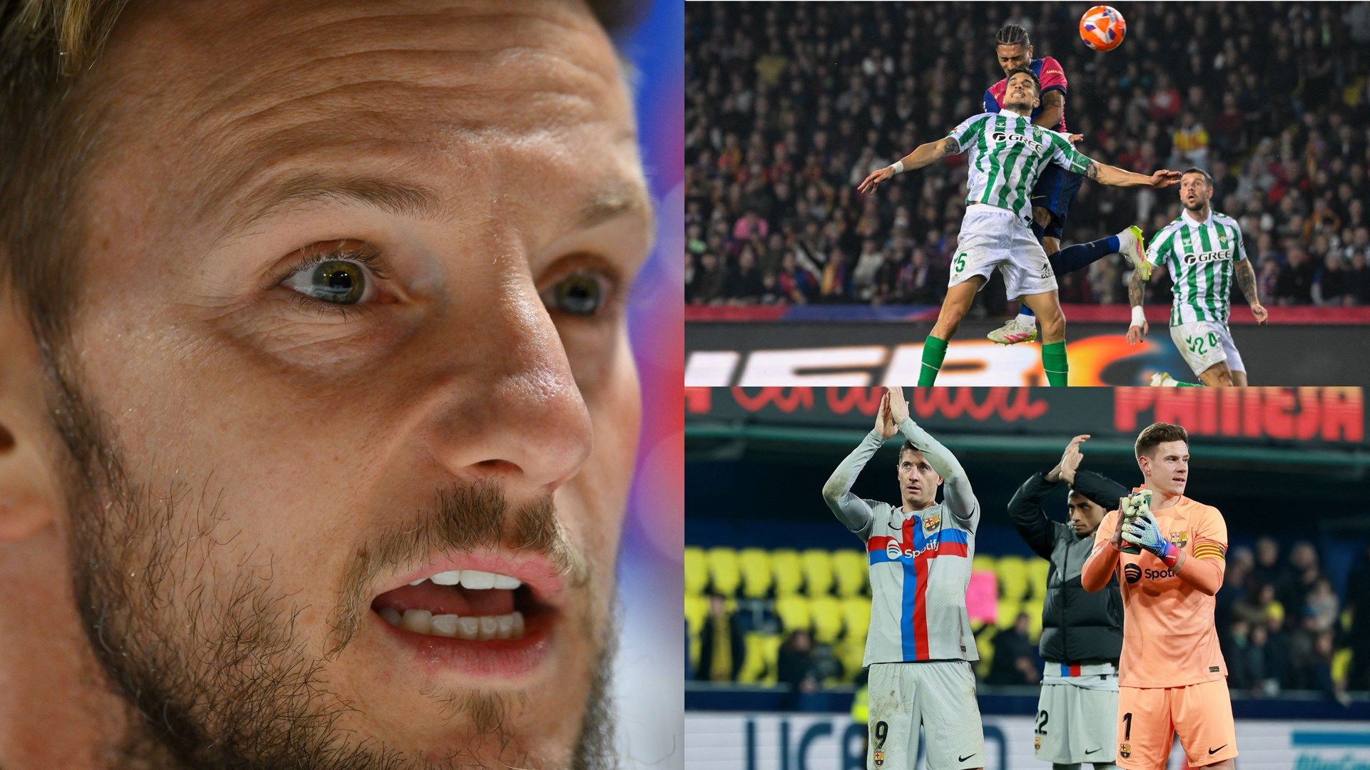 Ivan Rakitic Raphinha Ter Stegen Barcelona