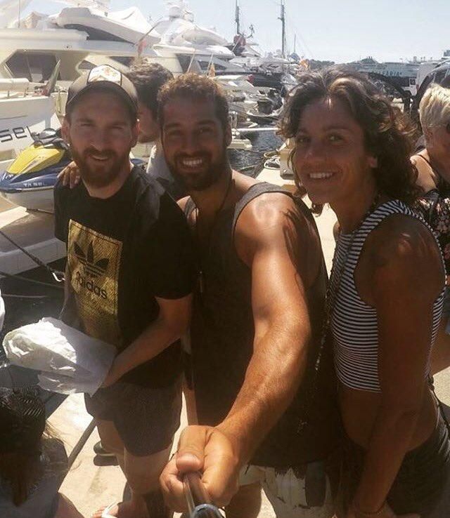 Lionel Messi Holidey Ibiza 2017