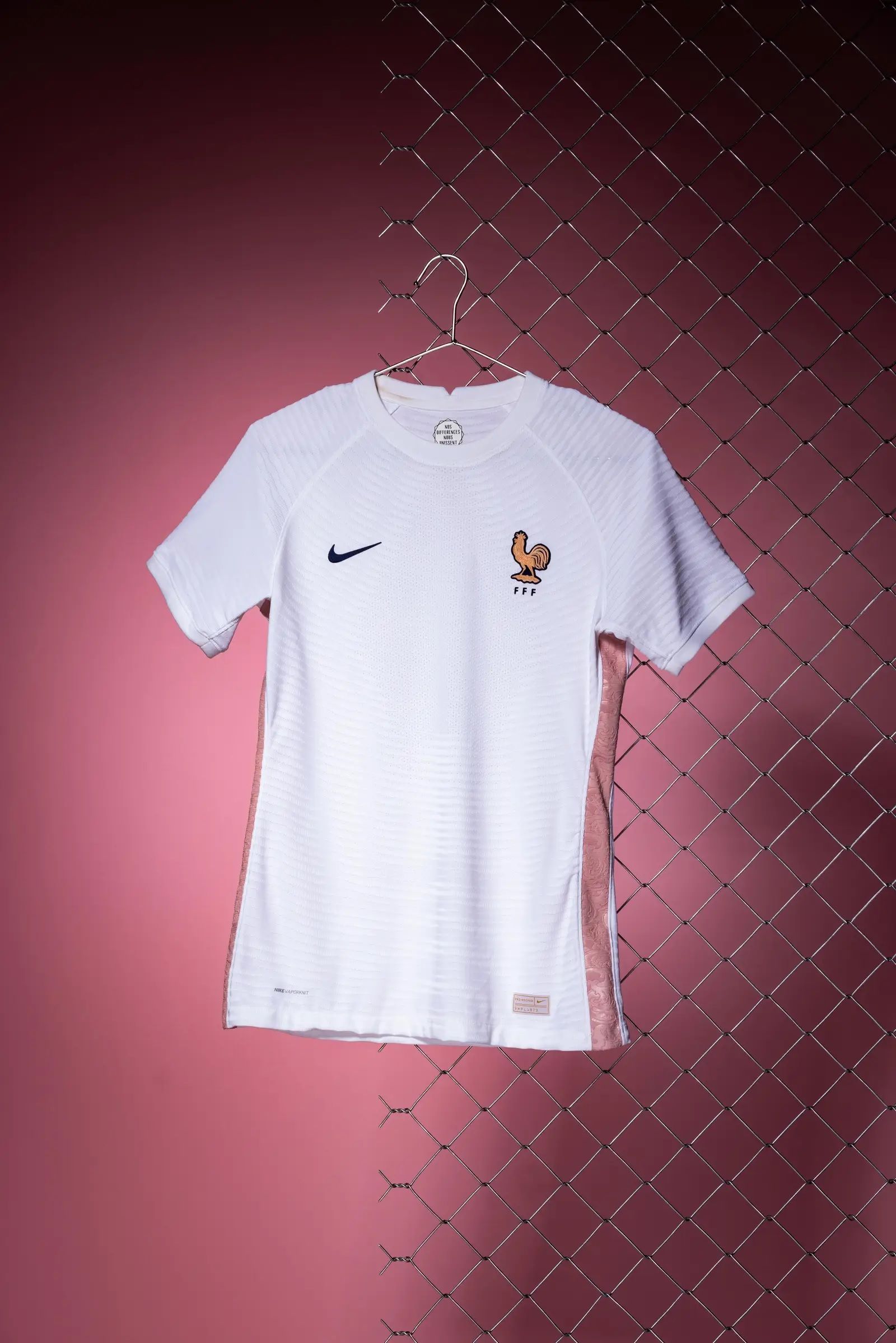 Maillot Equipe de France Euro 2022 Blanc Extérieur