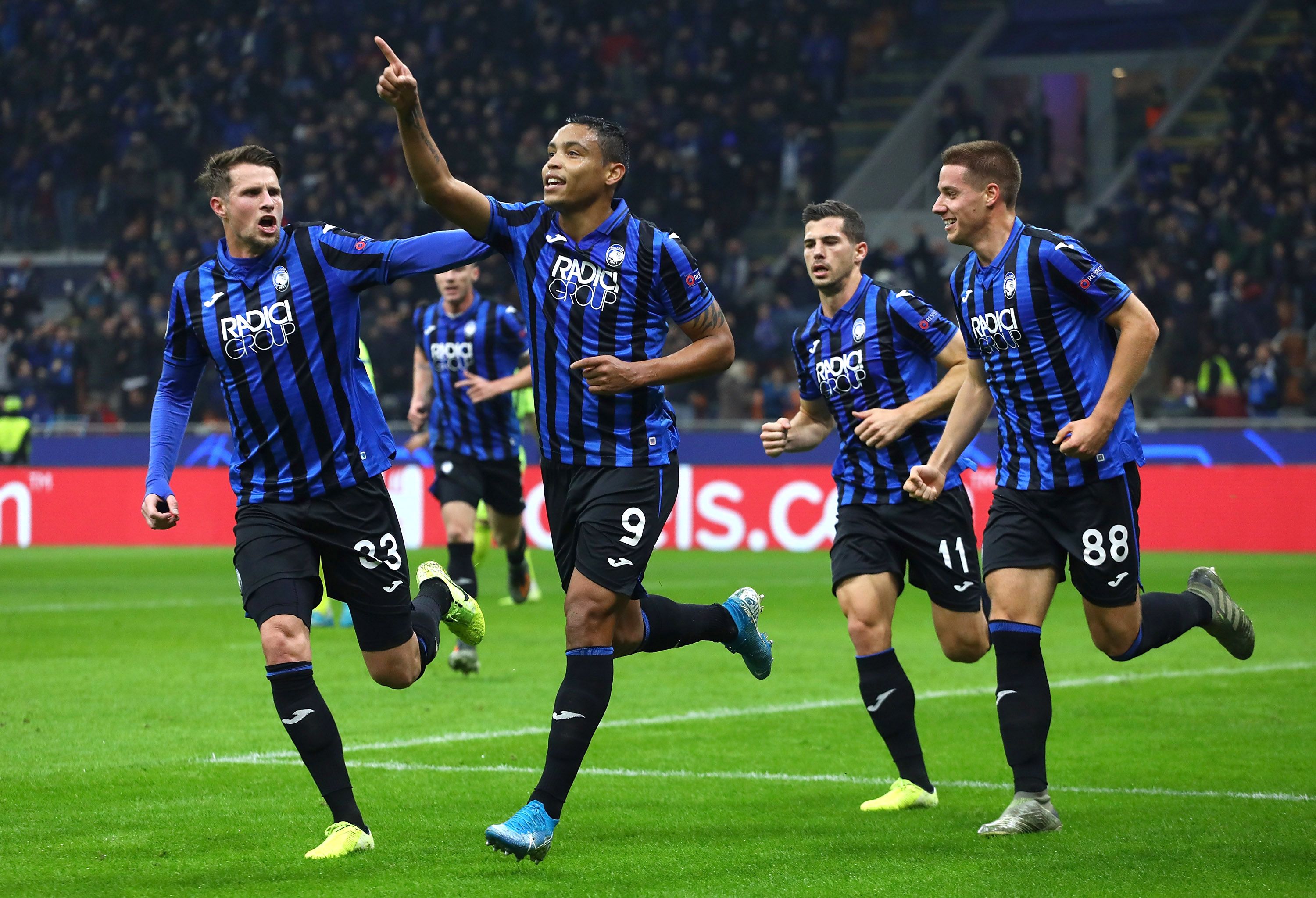 Luis Muriel Atalanta Dinamo Zagreb UEFA Champions League 11/26/19