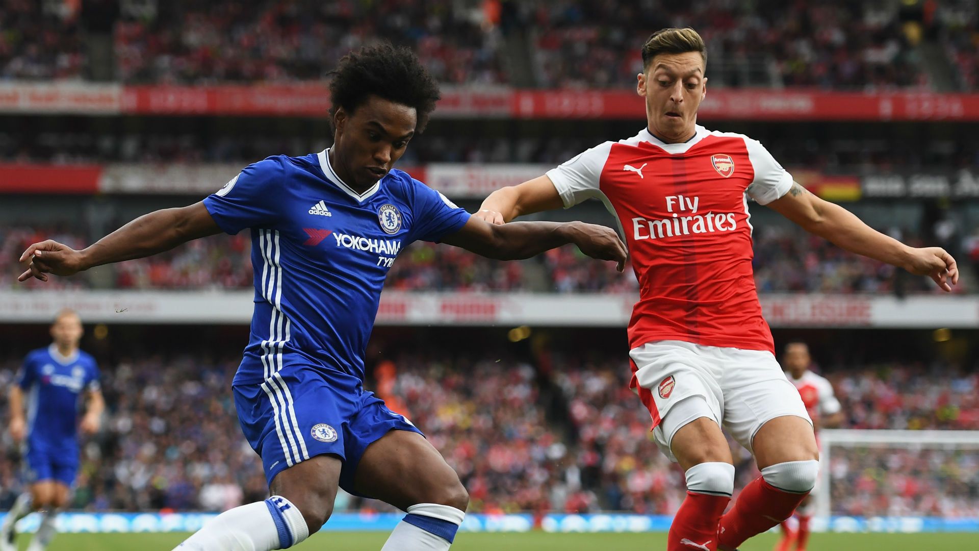 Willian Mesut Ozil Chelsea Arsenal