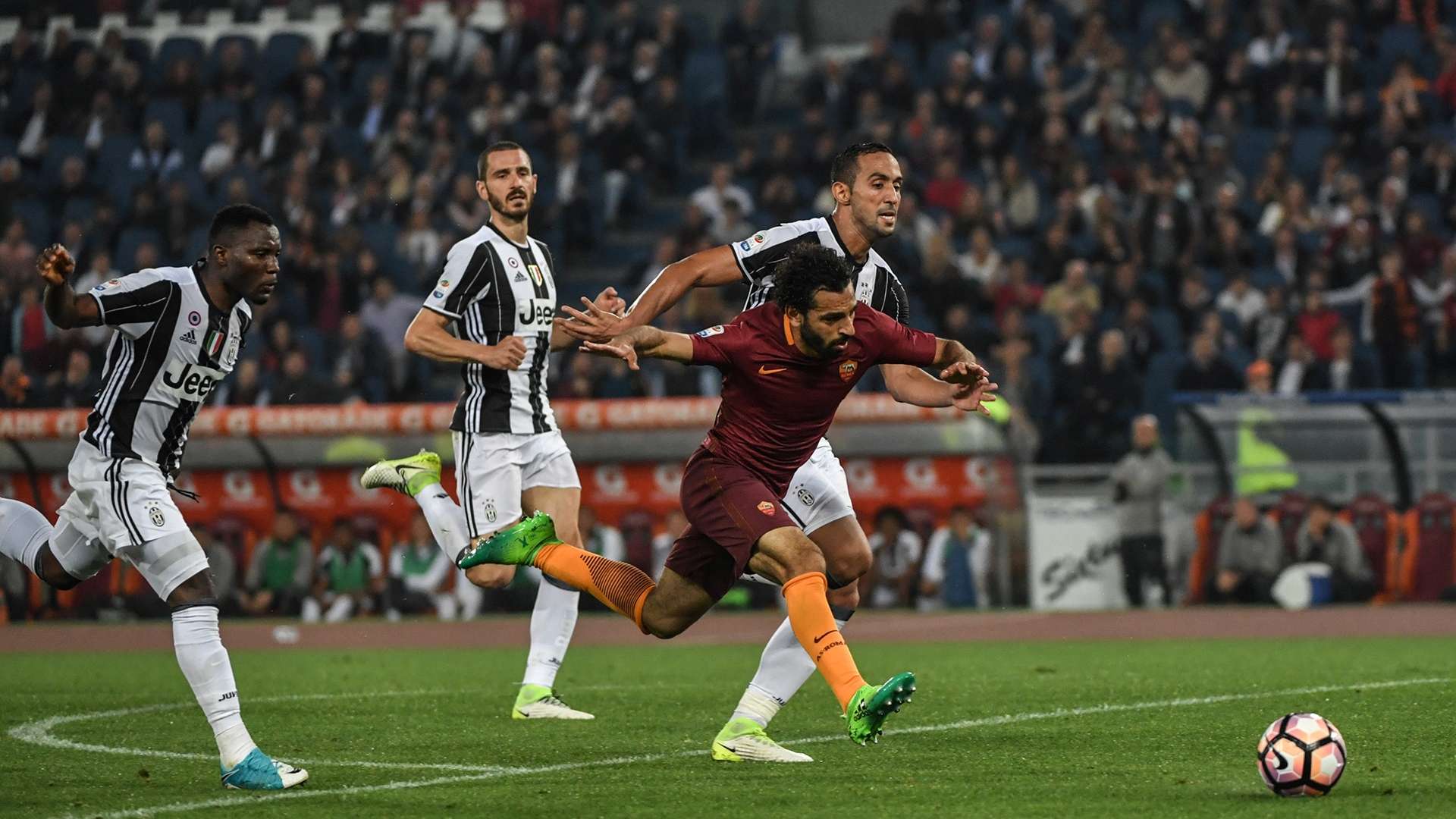 Mohamed Salah Roma Juventus