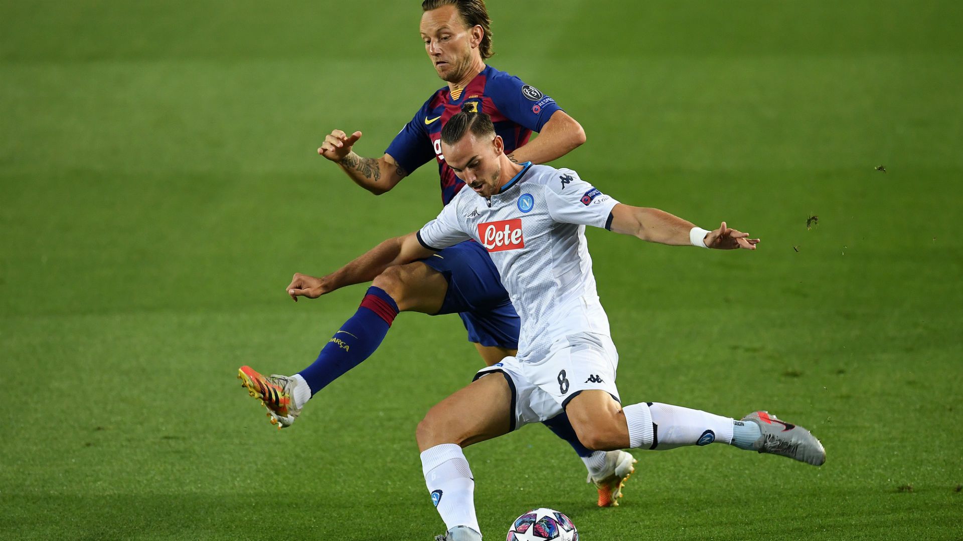 Rakitic Fabian Ruiz Barcellona Napoli Champions League