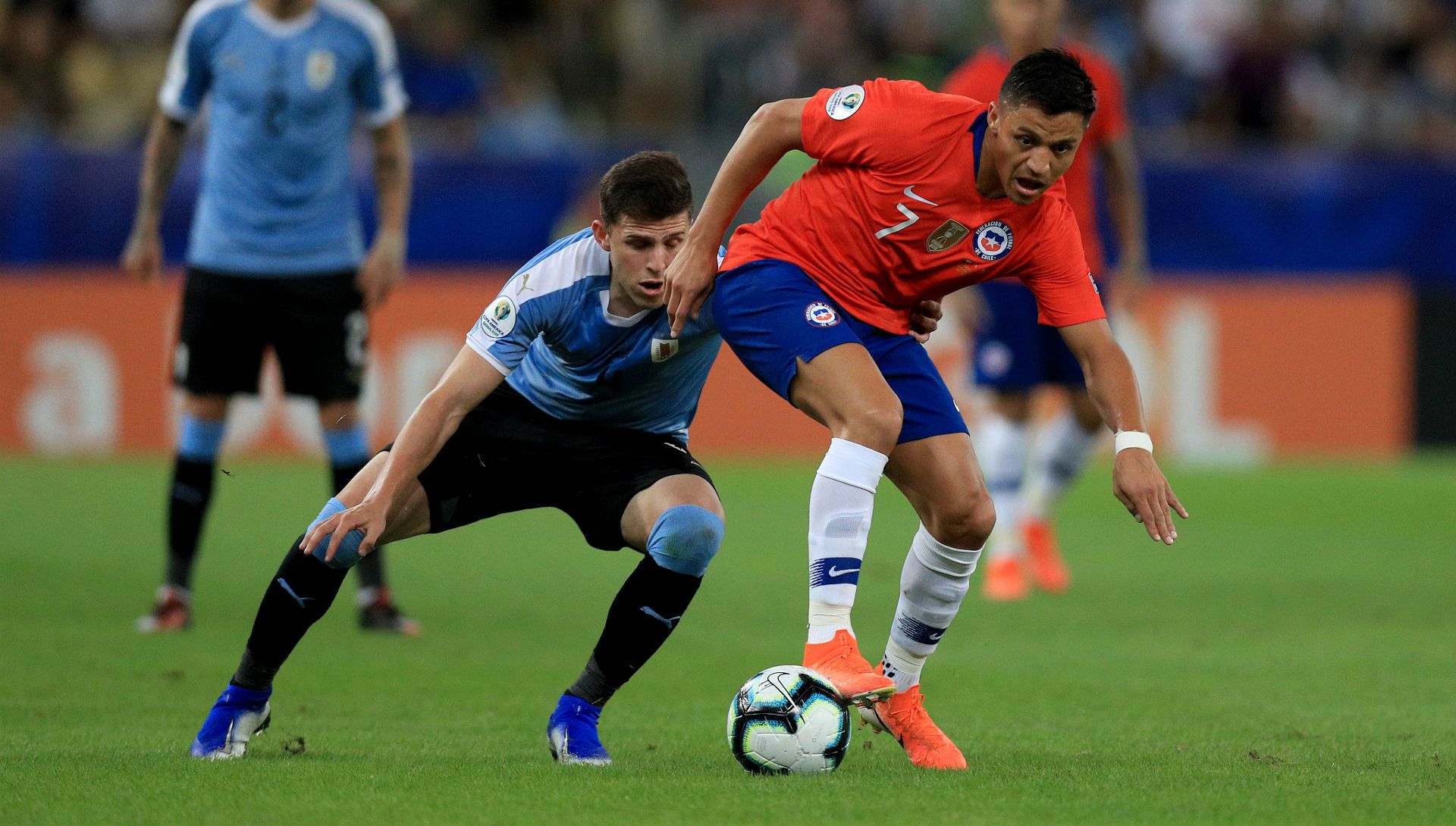 240619 Chile Uruguay Alexis Sánchez Giovanni González