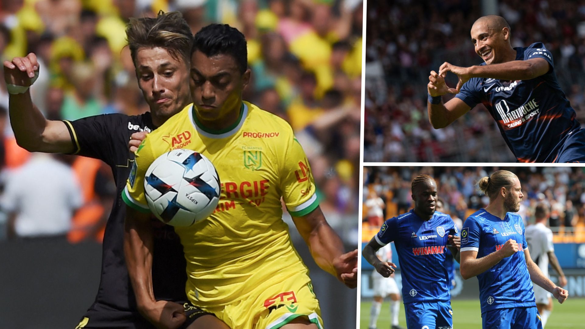 Ligue 1 4e journée Nantes Montpellier Troyes