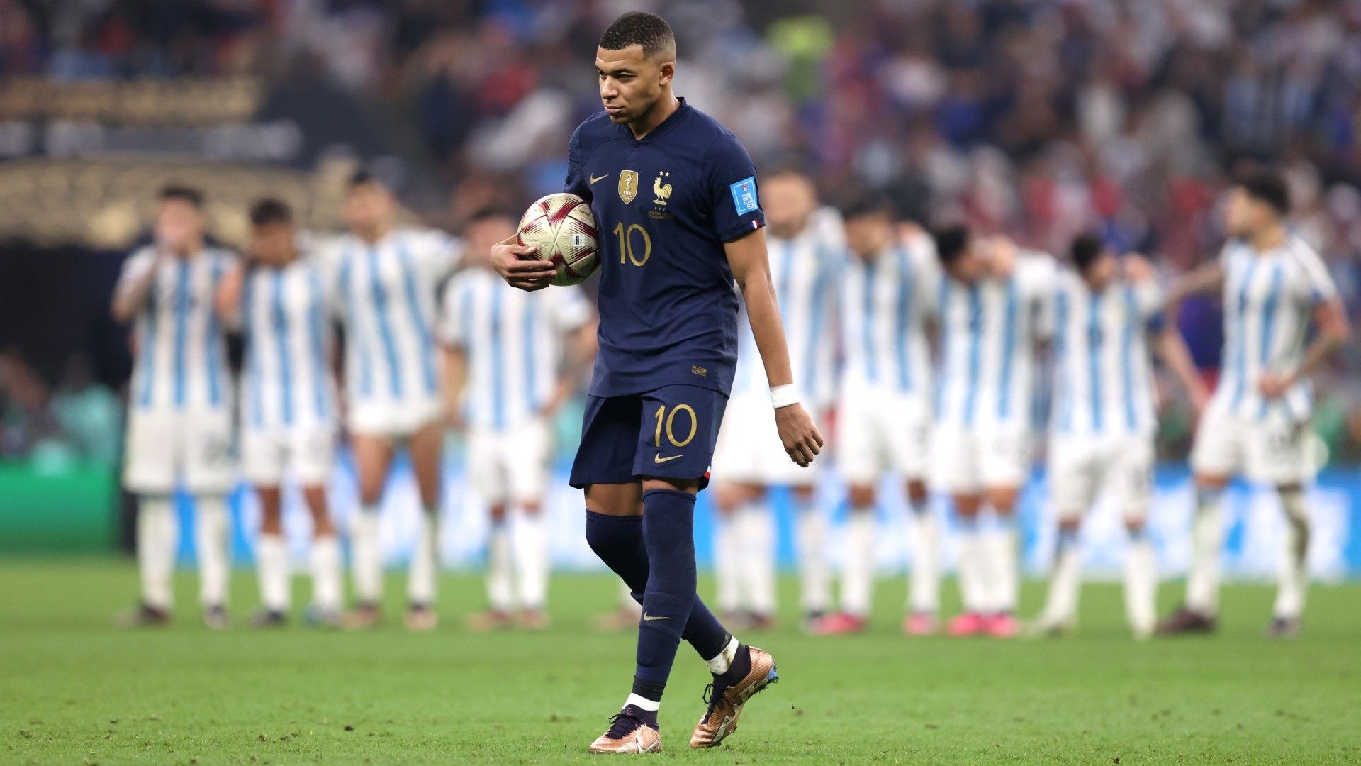 Kylian Mbappe France 2022 World Cup final