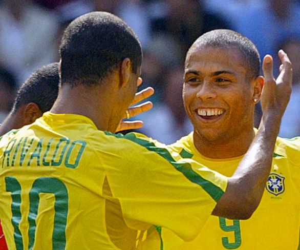 Rivaldo y Ronaldo