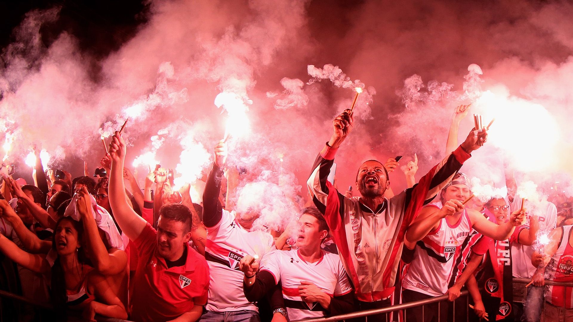 Torcida São Paulo Atletico Nacional Copa Libertadores 06072016