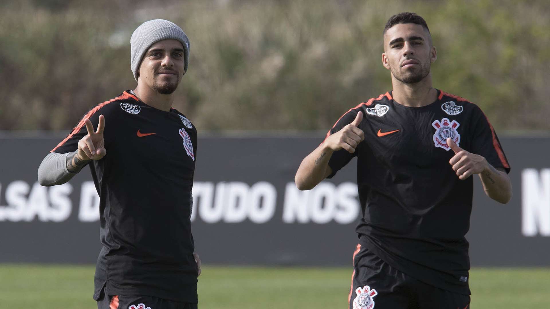 Fagner Gabriel Corinthians treino Florida Cup 09012018
