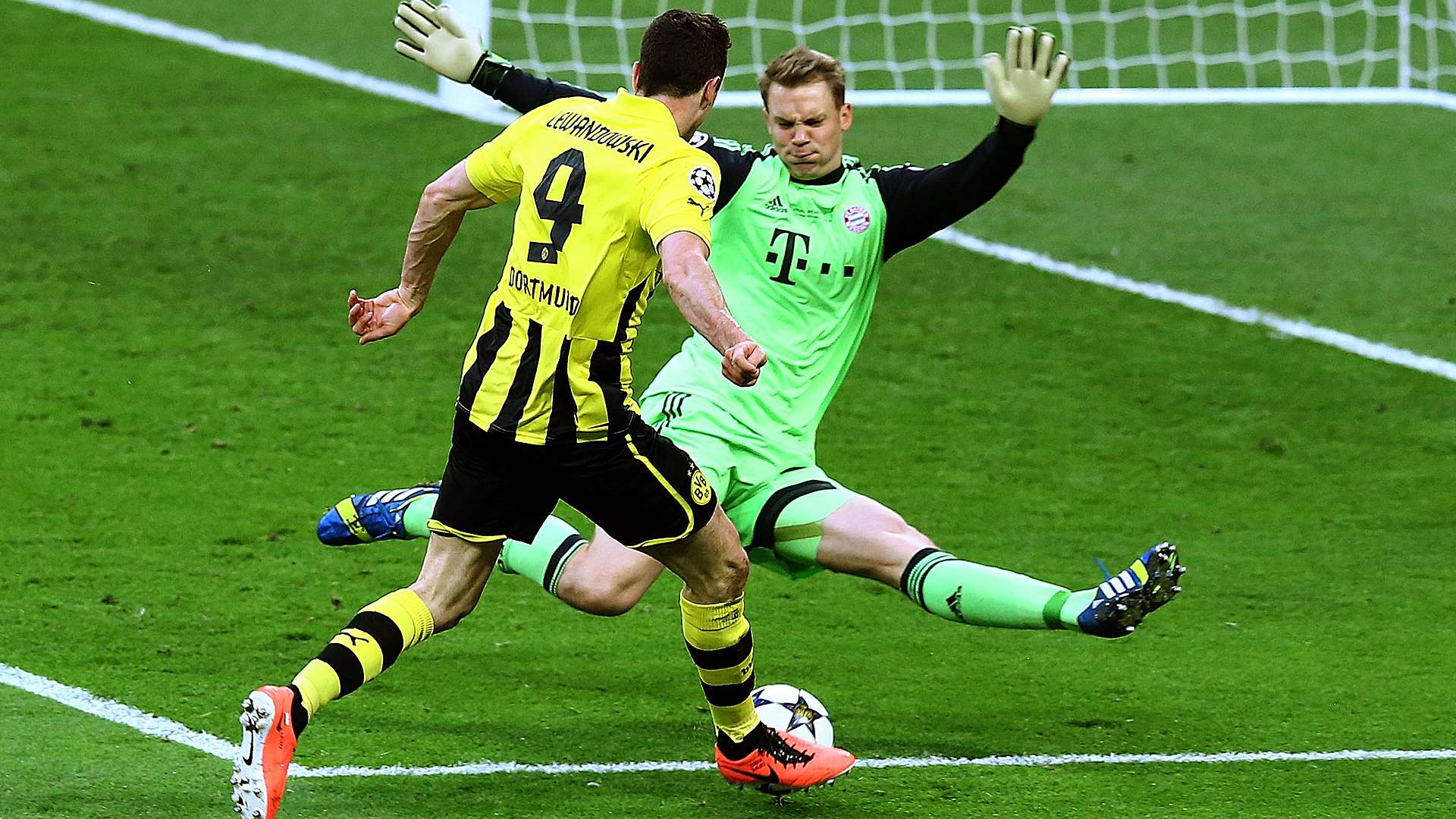 Robert Lewandowski Manuel Neuer Borussia Dortmund Bayern München Champions League Final 05232013
