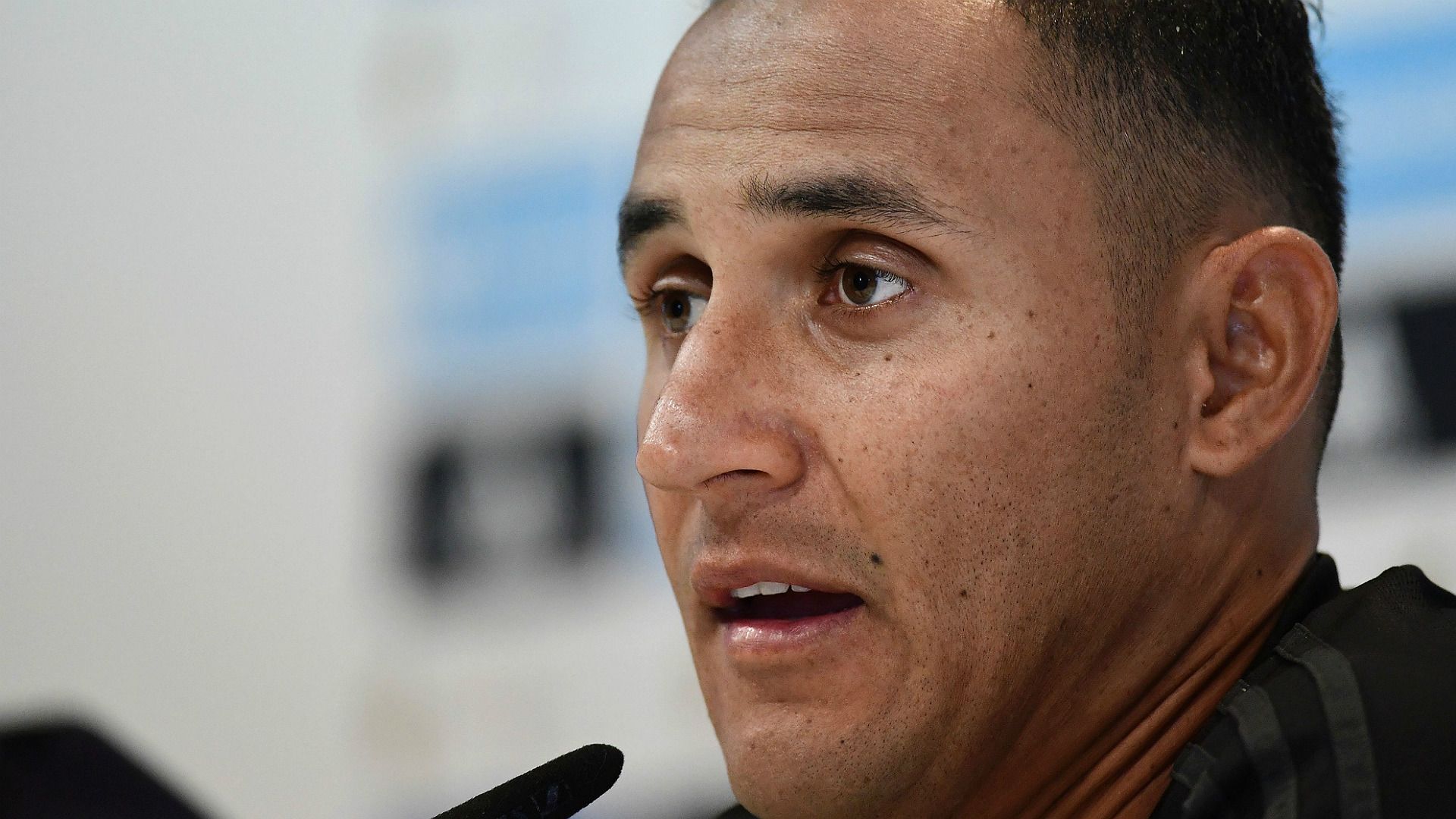 Keylor Navas Real Madrid Supercopa press conference