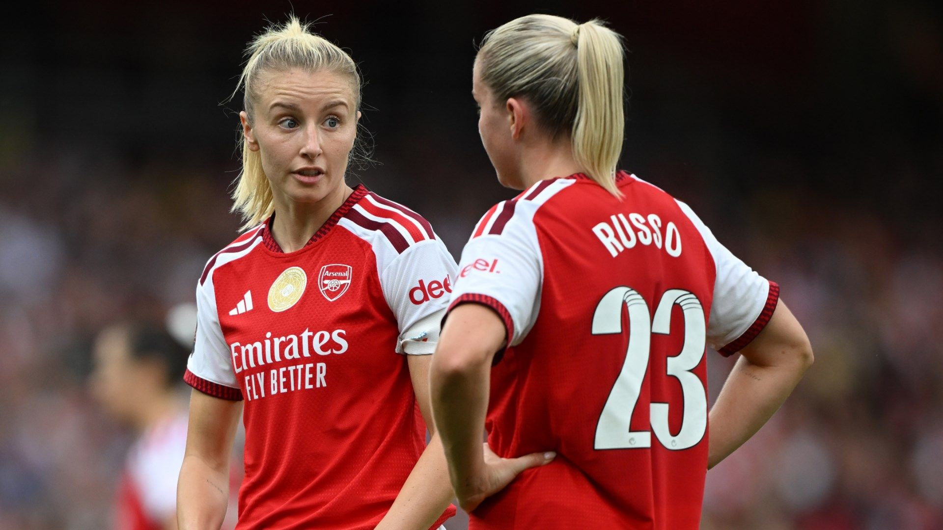 Leah Williamson Alessia Russo Arsenal women 2026-27