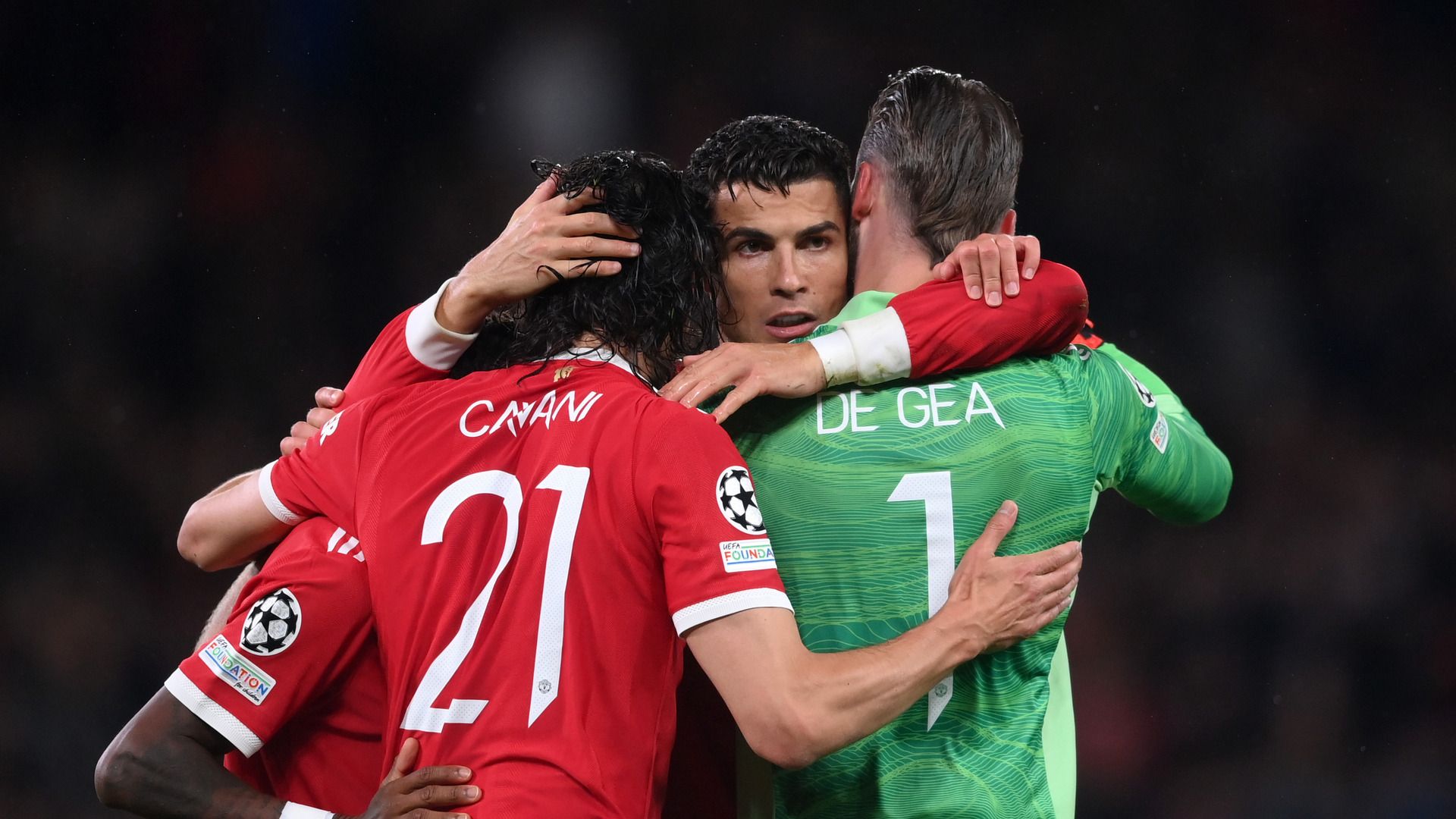 Cavani Ronaldo De Gea