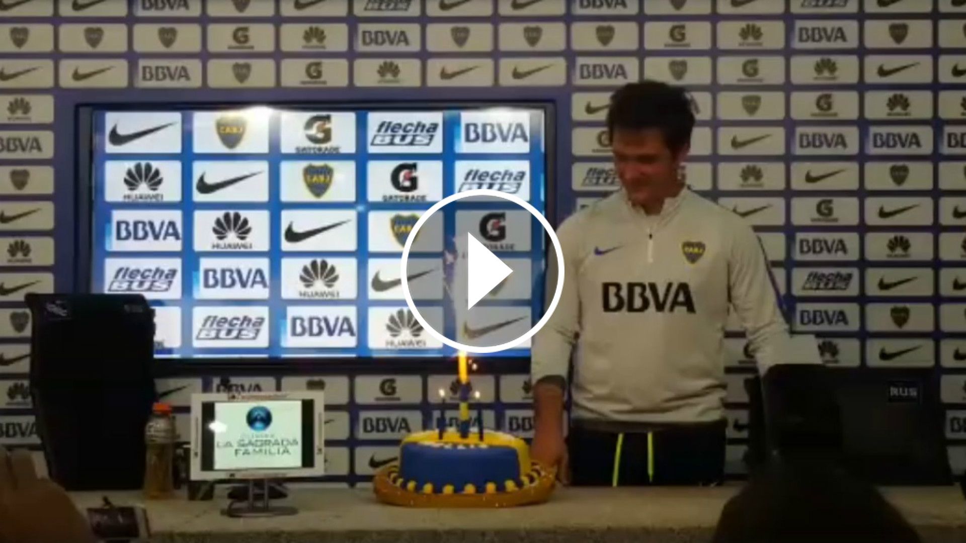 Guillermo Barros Schelotto Cumpleanos 04052017