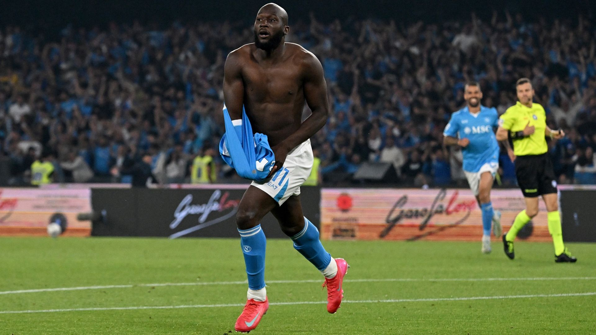 Lukaku Napoli Cagliari