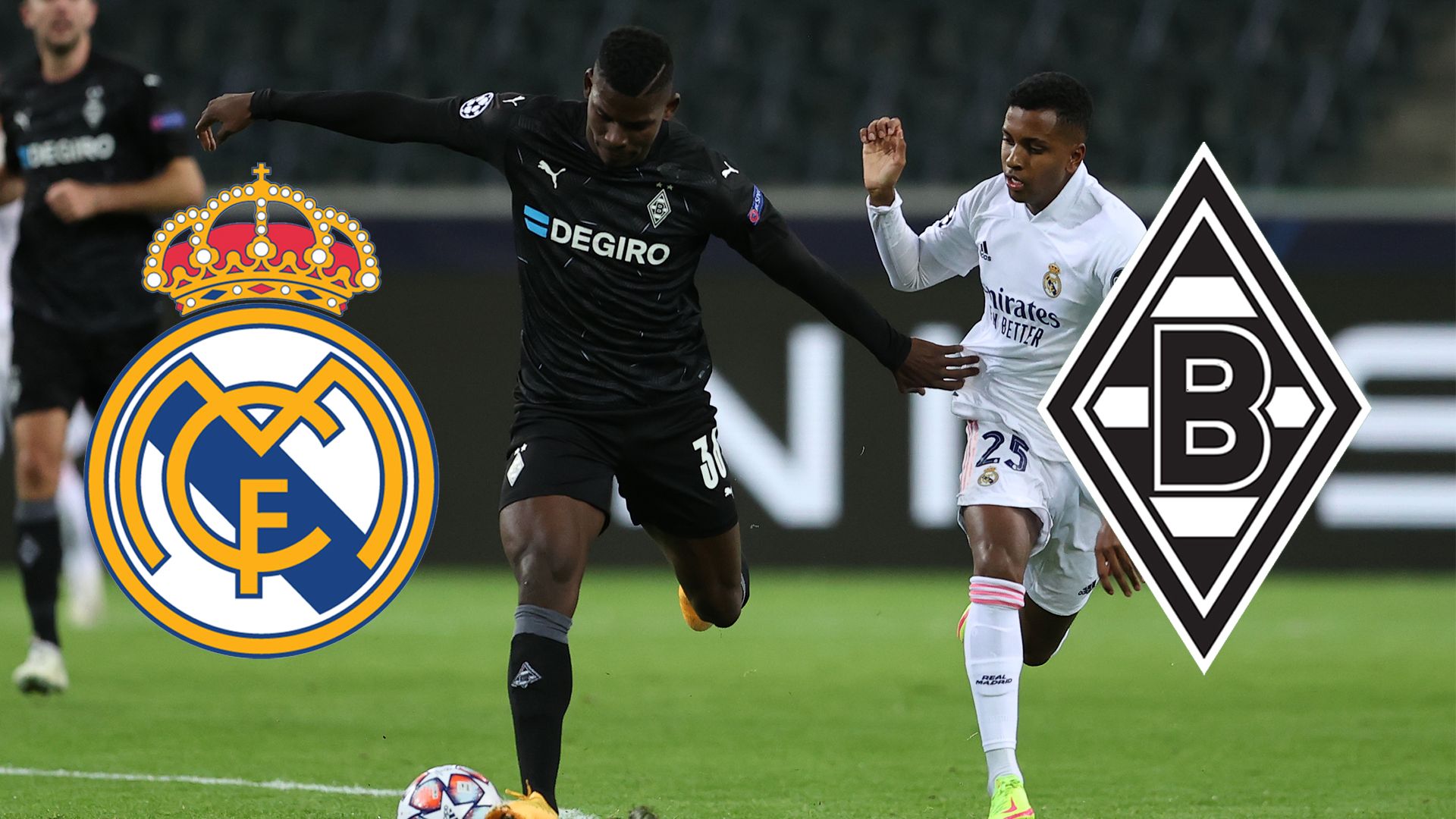 Header real madrid borussia mönchengladbach embolo rodrygo champion league 2020