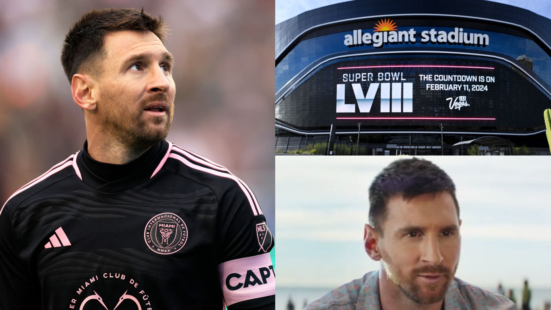 Lionel Messi Super Bowl ad