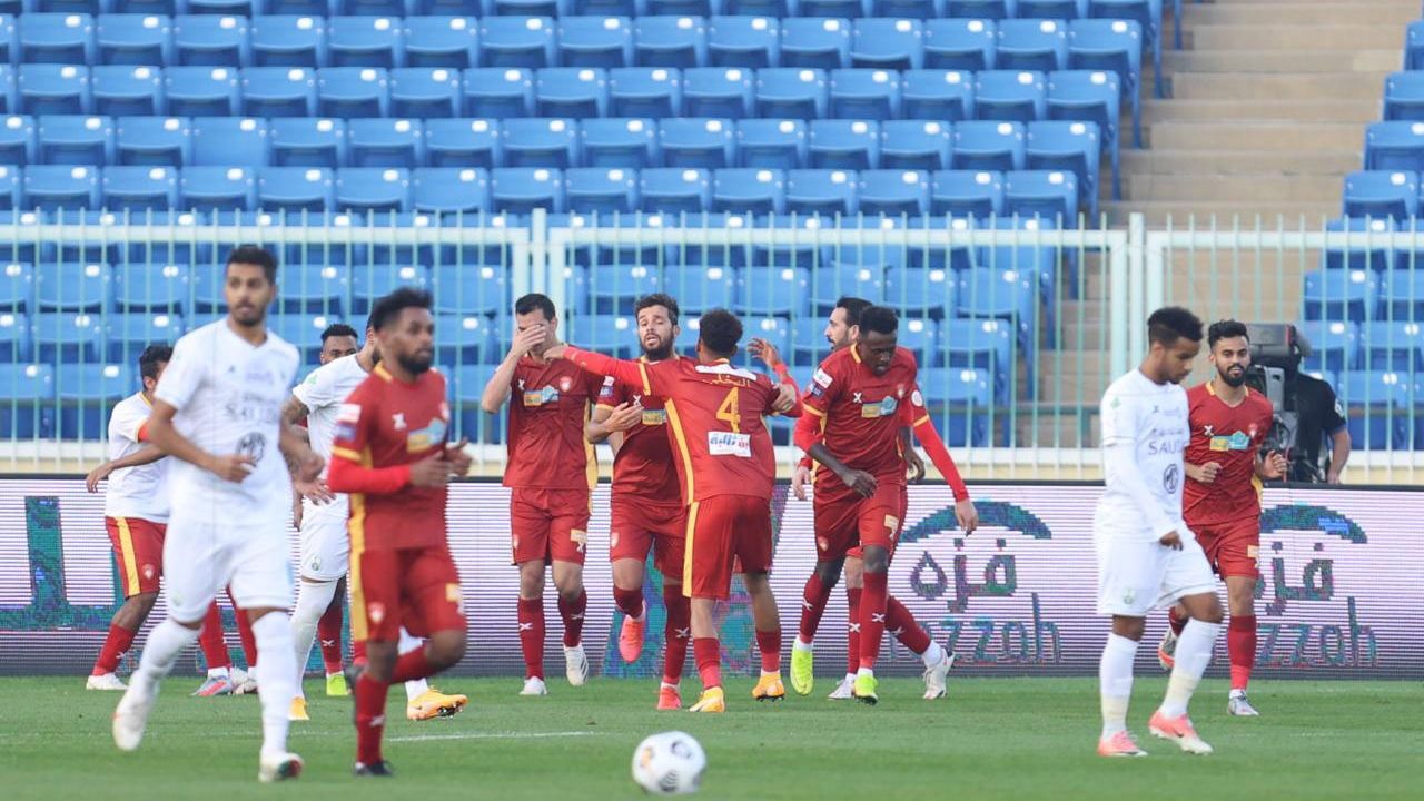 ضمك الأهلي الدوري السعودي 2020-2021