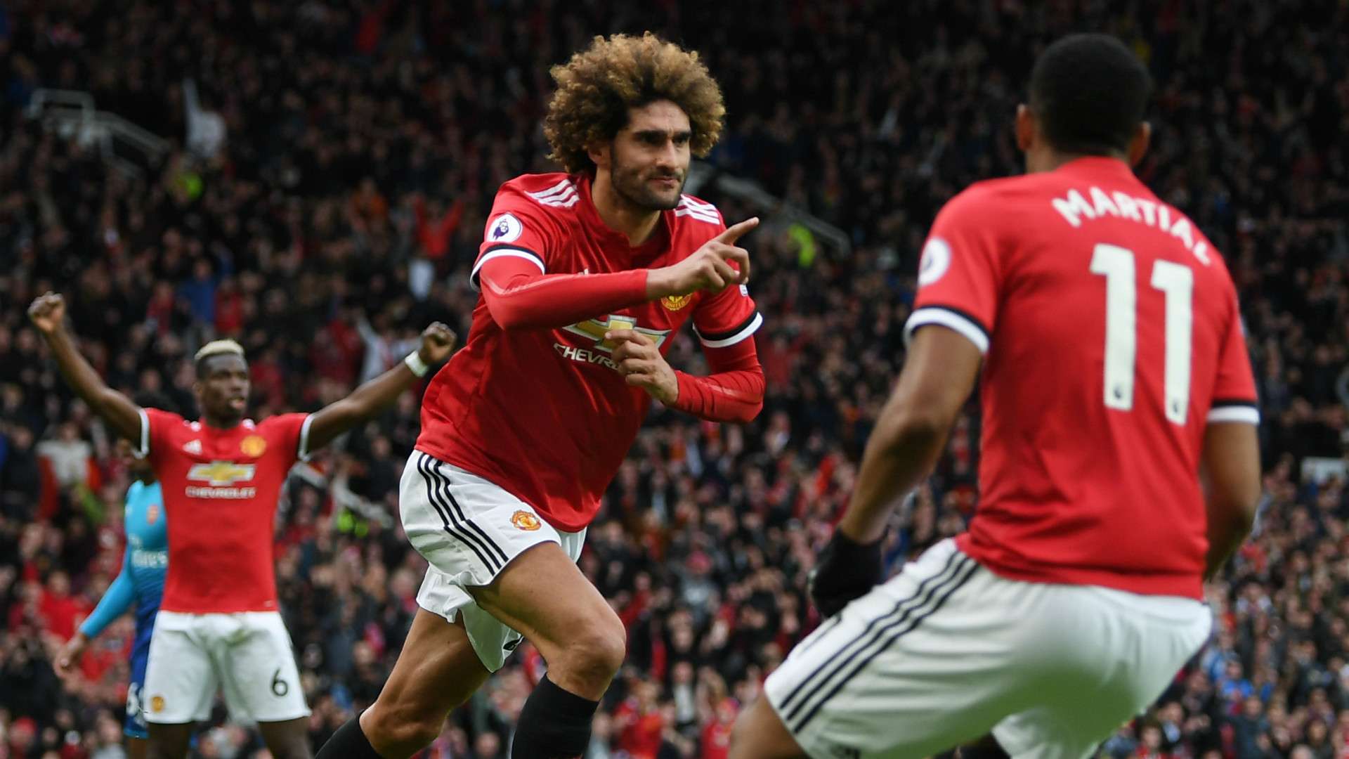 Fellaini Manchester United Arsenal