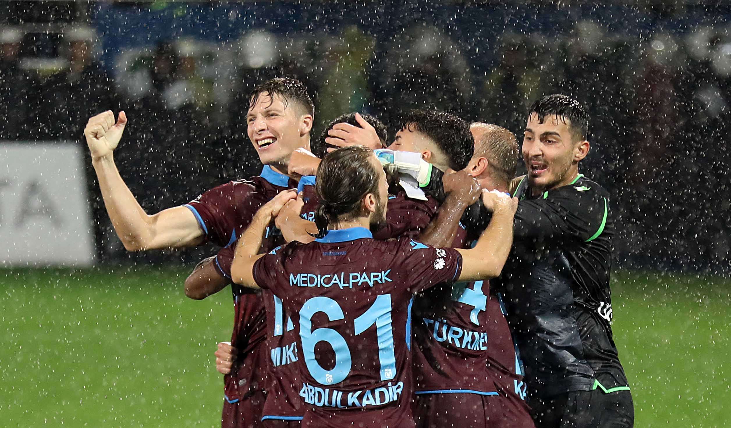 Trabzonspor goal celebration, Caykur Rizespor v Trabzonspor 10062019